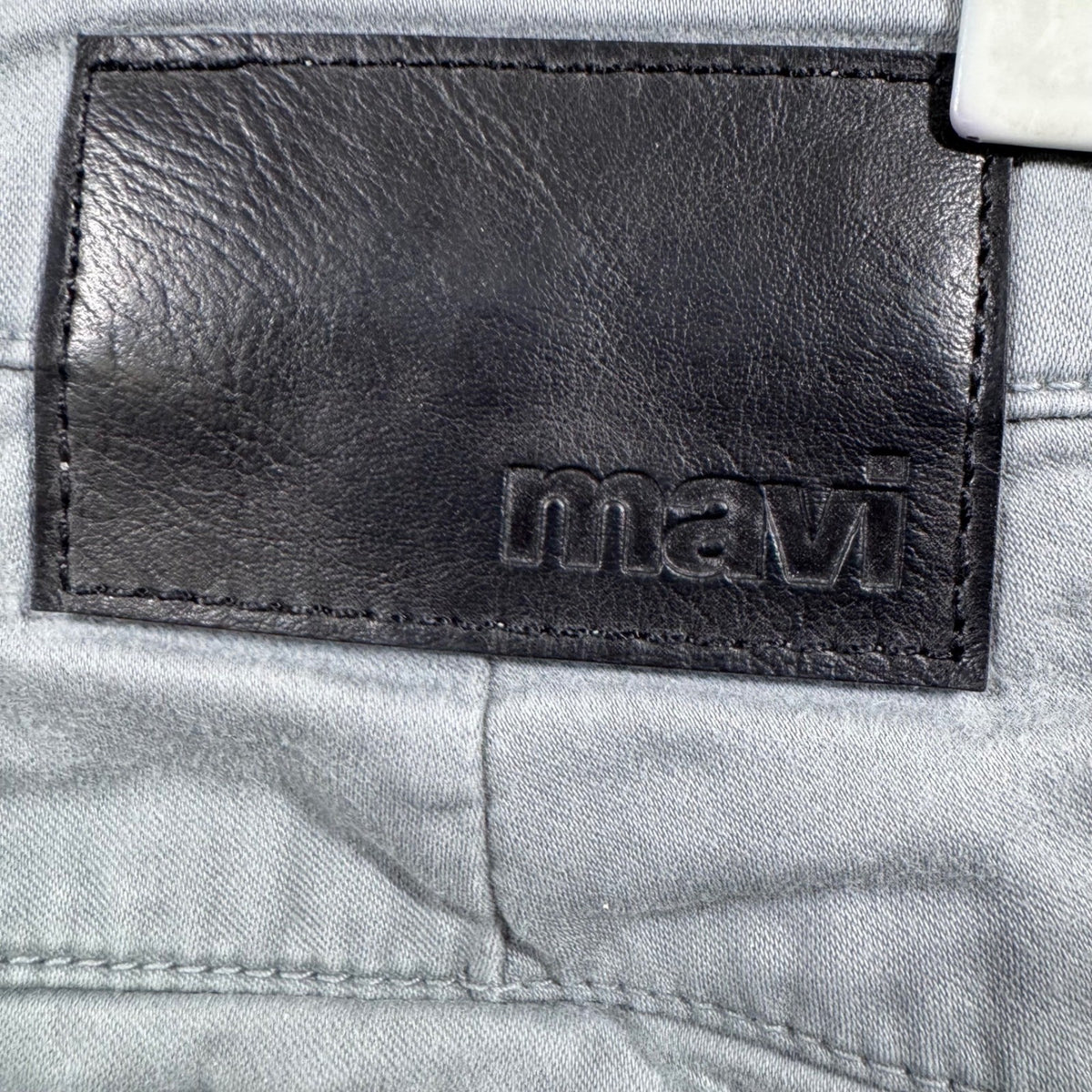 Mavi Jeans Johnny Slim Fit Chinos Pants Light Gray Mens Size 34 34