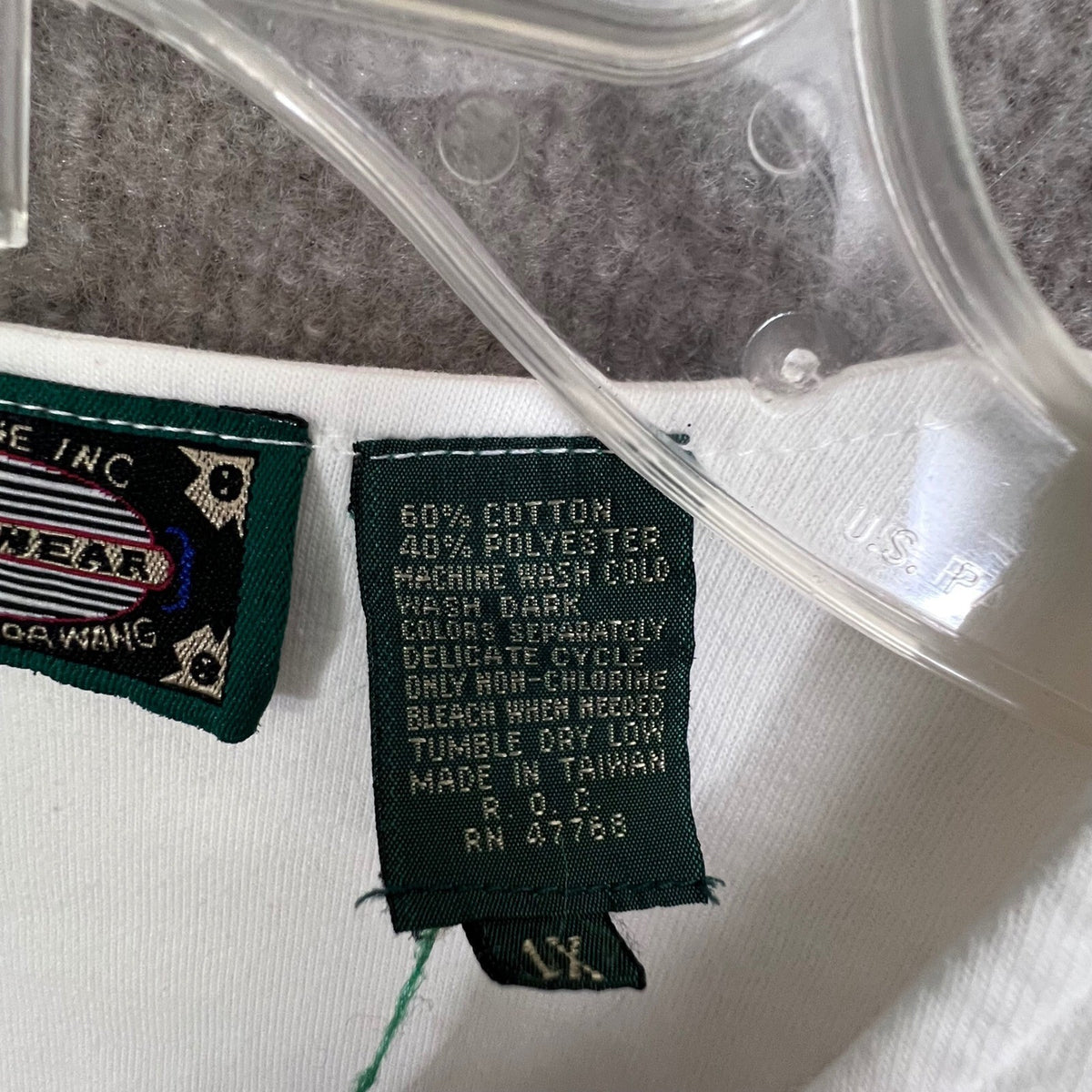 La Chine by Galinda Wang Embroidered Button Front Top White 1X Plus Size