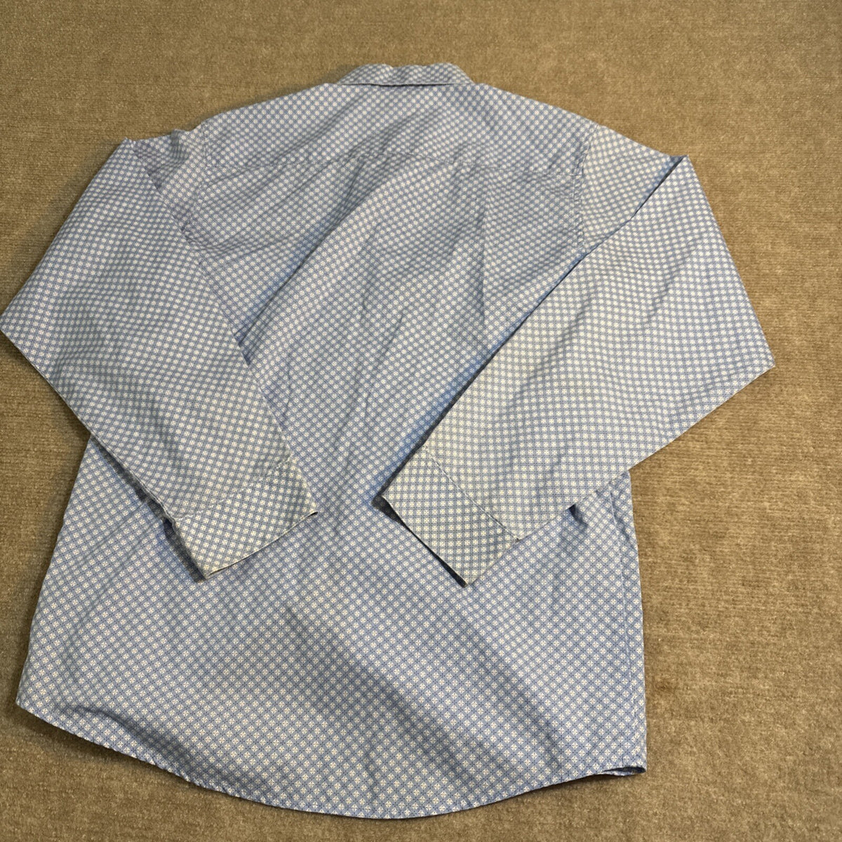 Izod Button Up Shirt Men XL Regular Long Sleeve