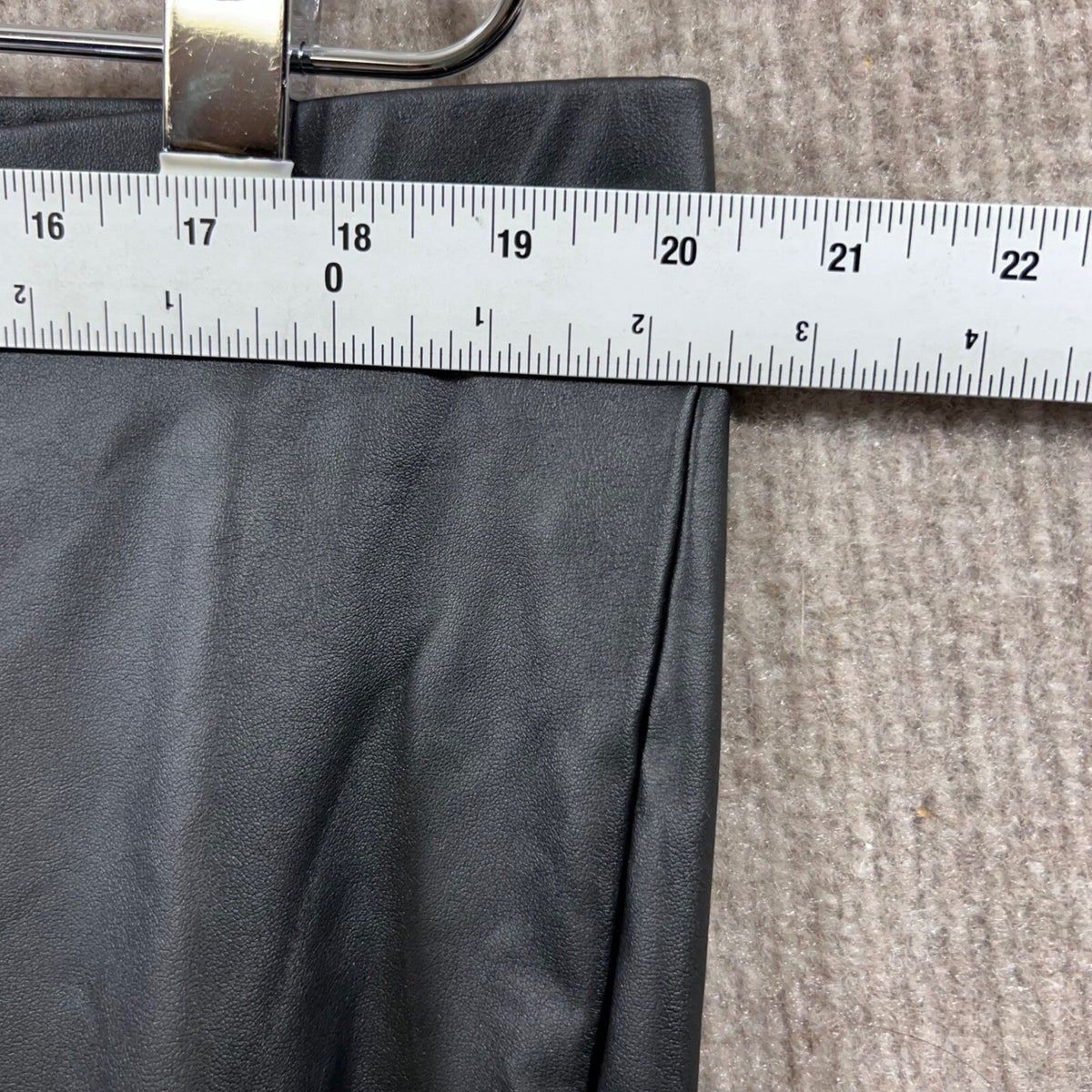Torrid Black Faux Leather Leggings Pants Stretch High Rise Plus Size 3