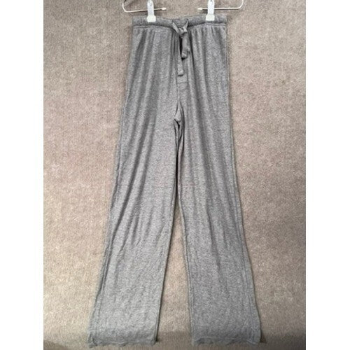 IZOD Sleep Lounge Pants Womens Small Gray Wide Leg Drawstring Waist Casual
