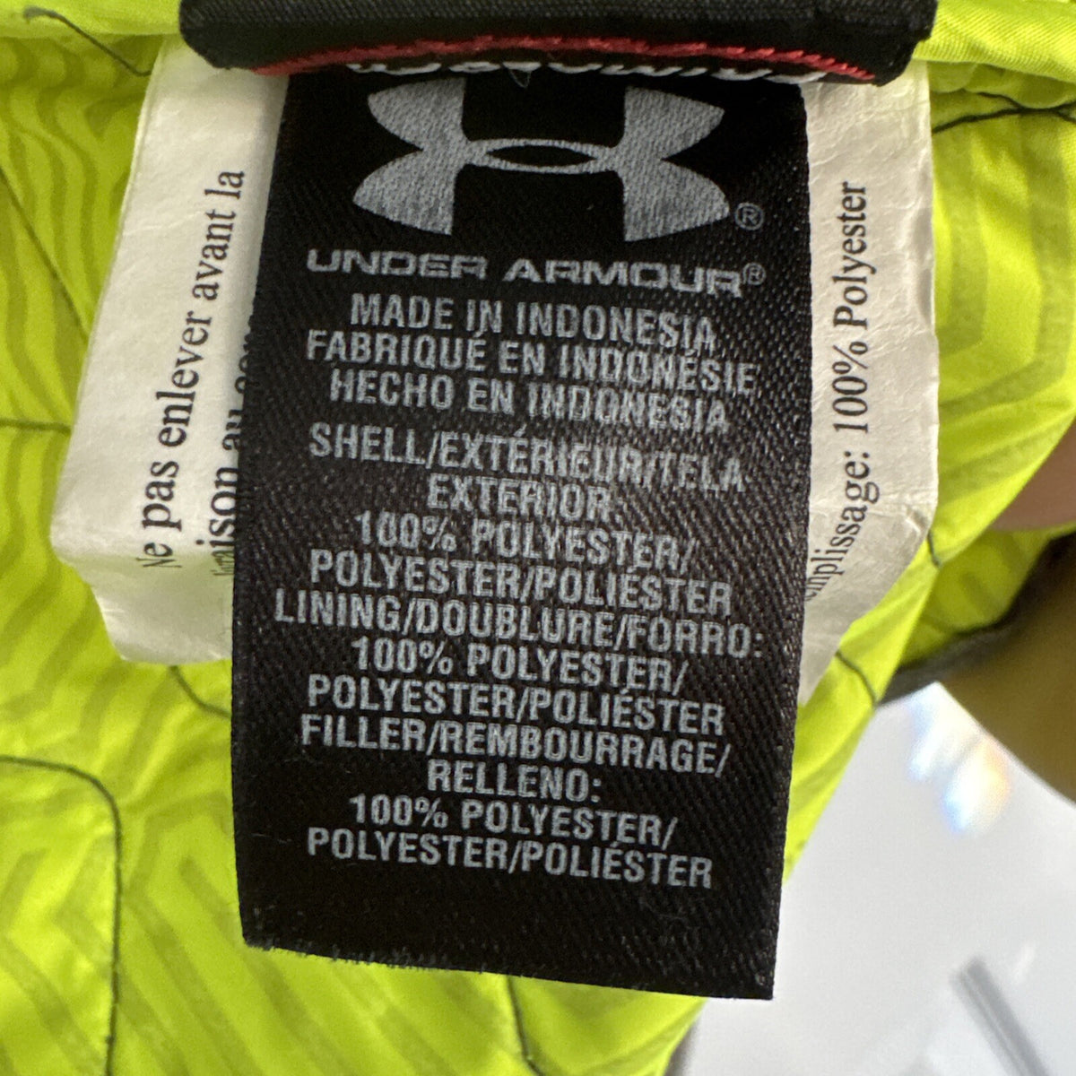 Under Armour Storm Women M Primaloft Quilted Hood Long jacket Coldgear Infrared