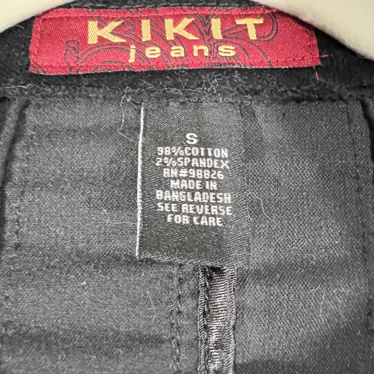 Kikit Jeans Blazer Women S Black Corduroy Jeweled Button Dark Academia