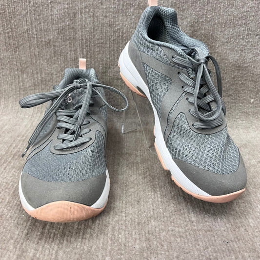 ABEO Delta VDW1169 Sneakers Women 7.5 Gray Pink Vibram Sole Athletic Walking