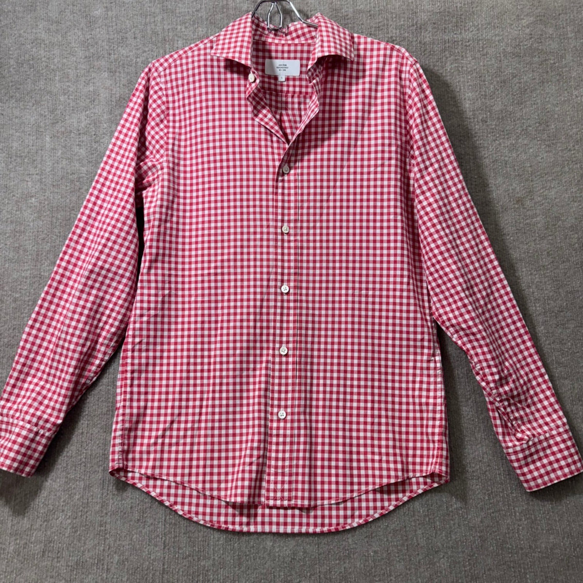Jack Spade Small Bleecker St Gingham Button Down Shirt Long Sleeve Classic Fit