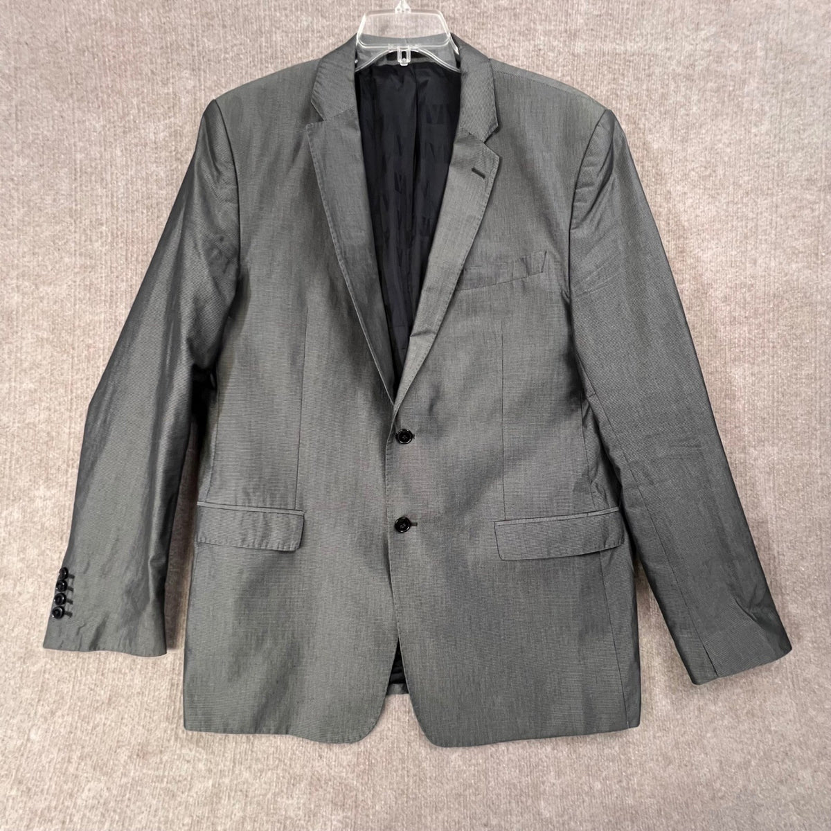 Versace Collection Gray Two Button Blazer -44R  Menswear Business Casual