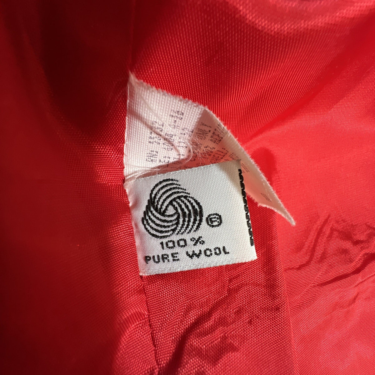 VTG Worthington Wool Blend Red Blazer/Jacket Workwear Size 10 Gold Button