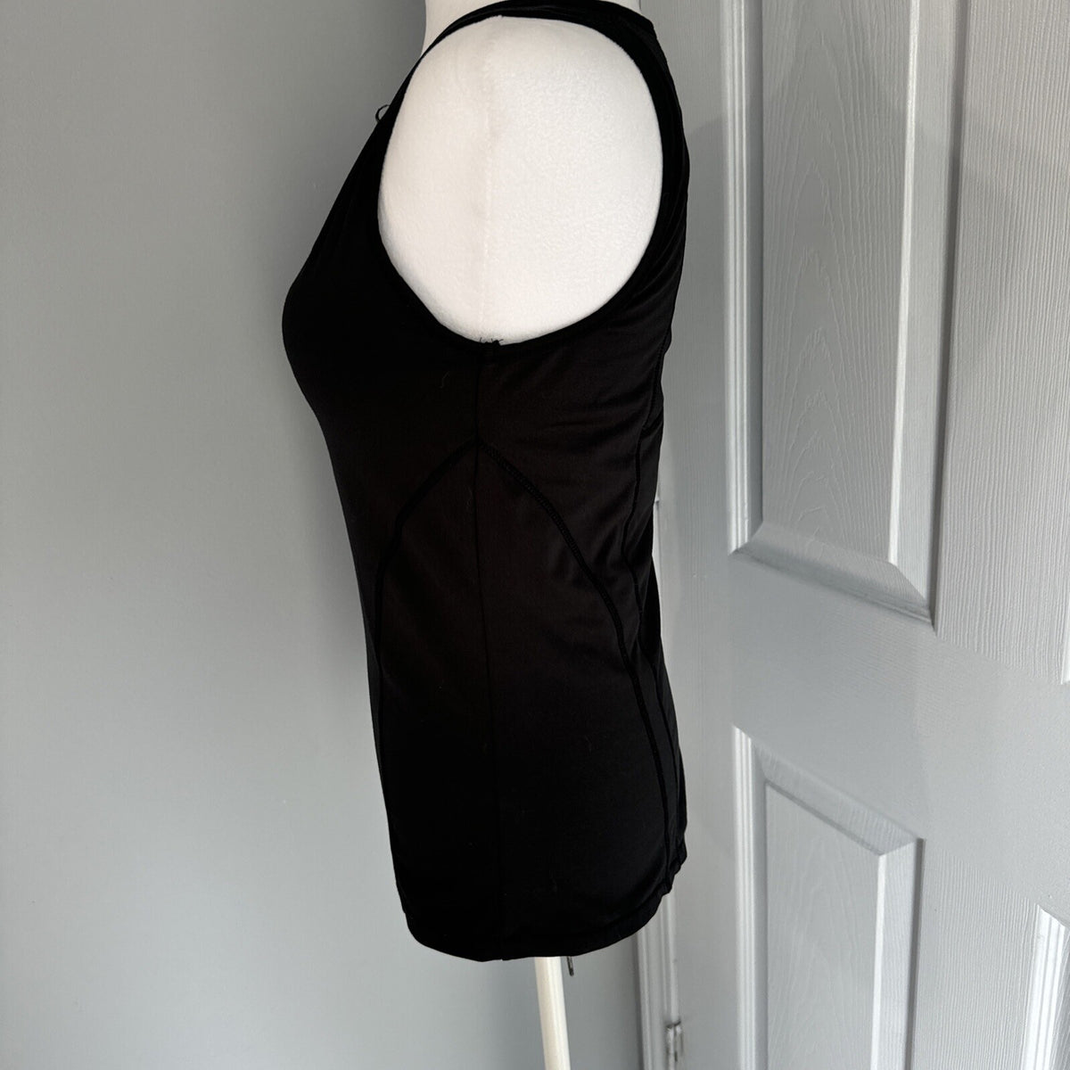 Ryka Women's Supportive Athletic Tank - Size M, Black with Pink Logo