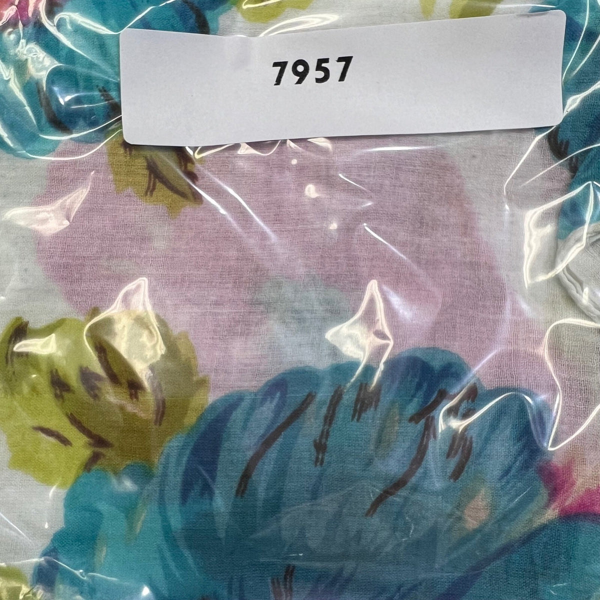 Maurices White Floral Print Scarf Wrap Shawl Oversized