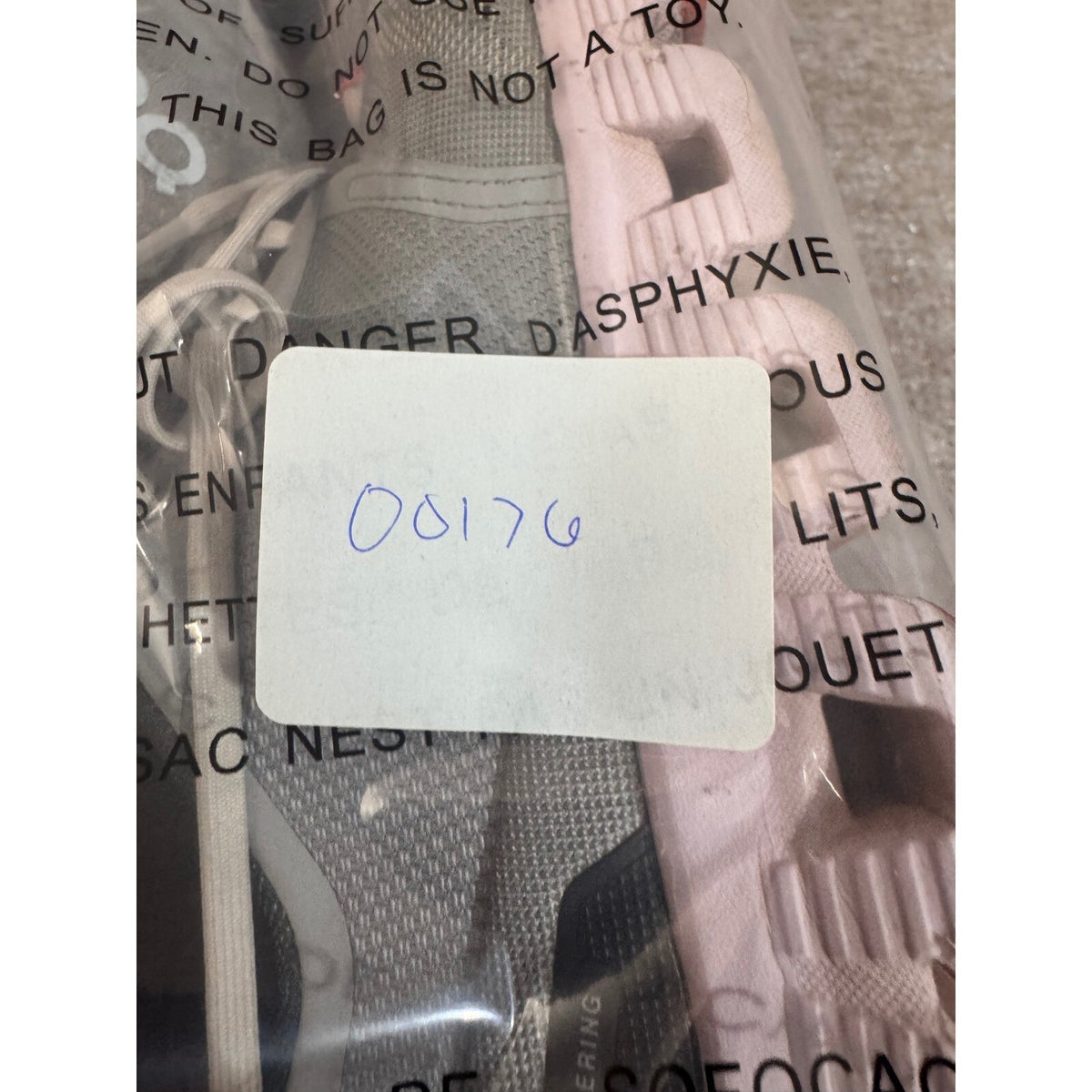 On Cloud X Running Shoes Womens 8.5 Gray Pink Lightweight Training Sneakers