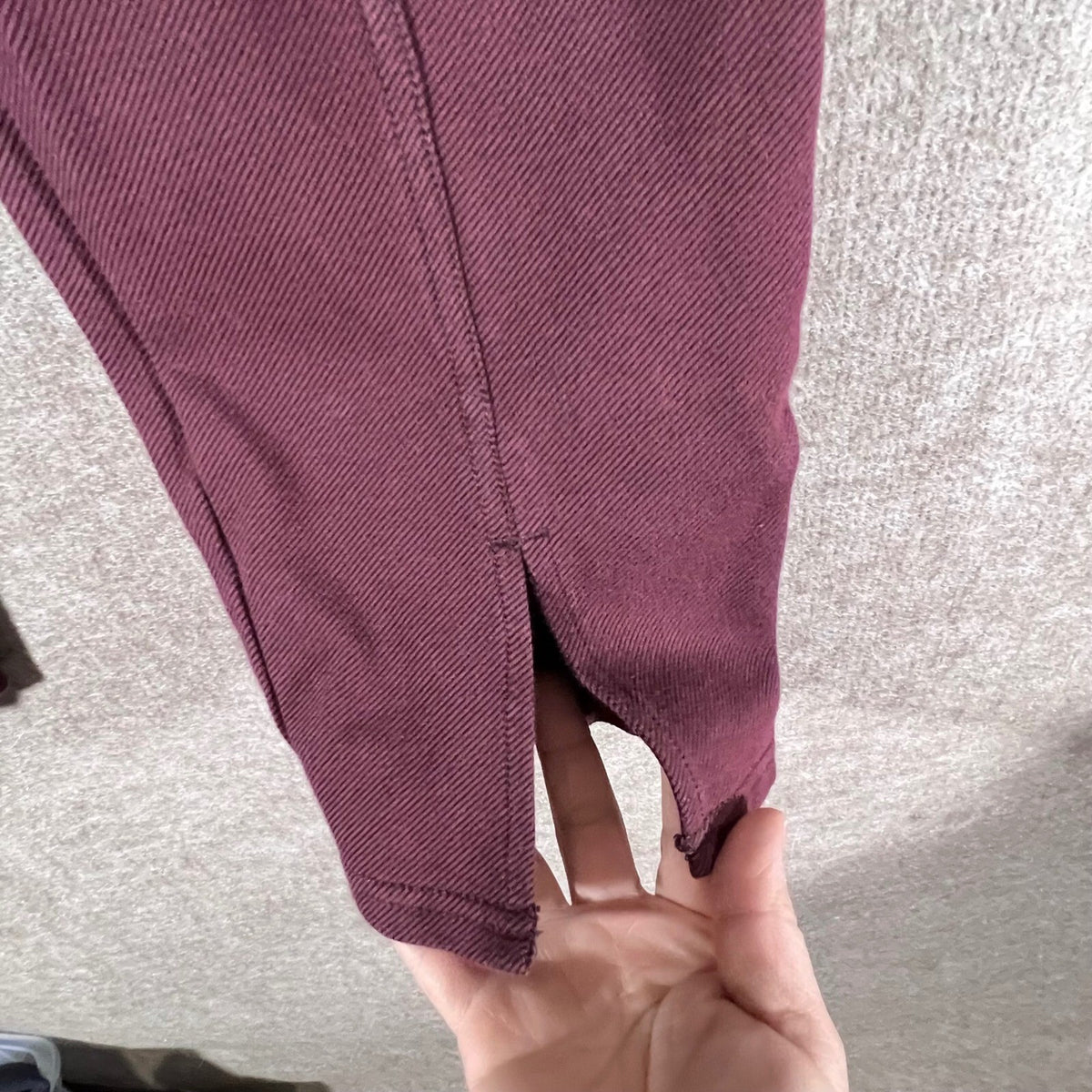 Maeve Anthropologie Slim Ankle Pants Women 14 Pintuck Stretchy Minimalist