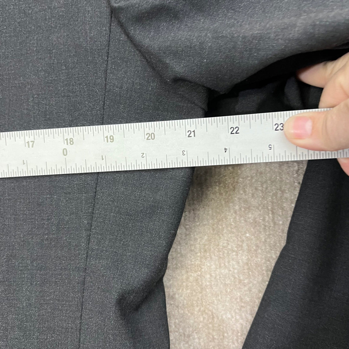 Brooks Brothers Brooksease Sport Coat Blazer 40R Wool Blend Gray Two Button
