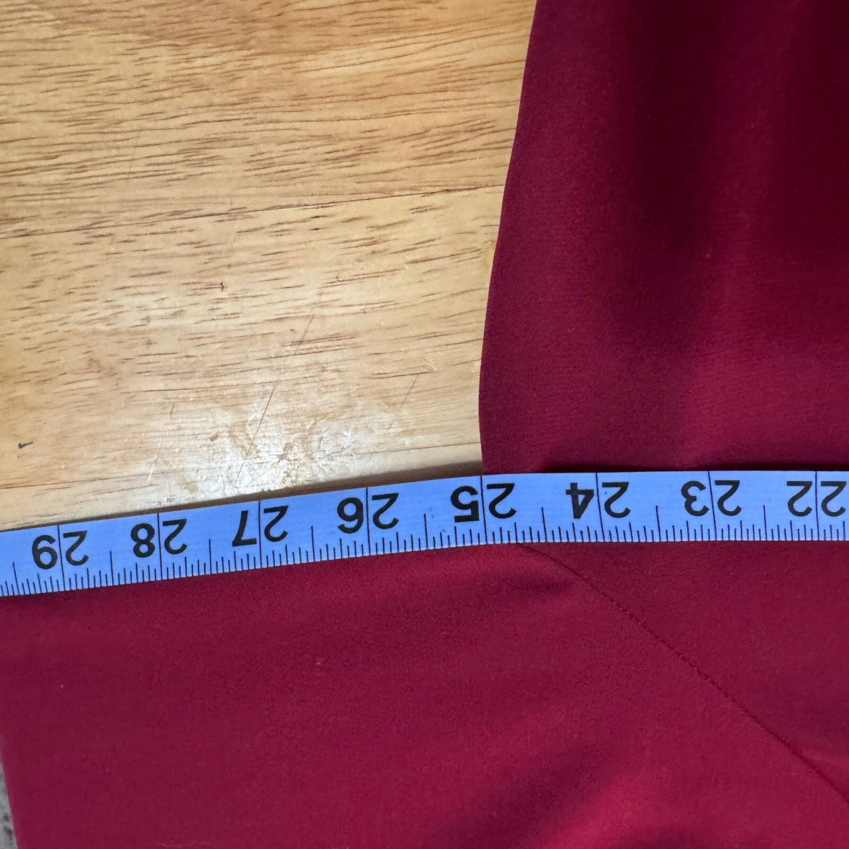 Halara Button Down Shirt Women XL Burgundy Long Sleeve Pocketed Career Chic
