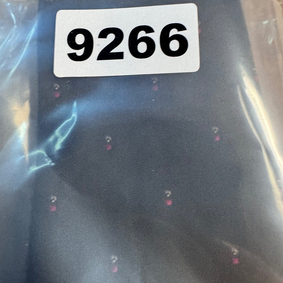 Vintage Christian Dior Necktie Black Pink Micro Dot CD Logo Silk Blend Italy
