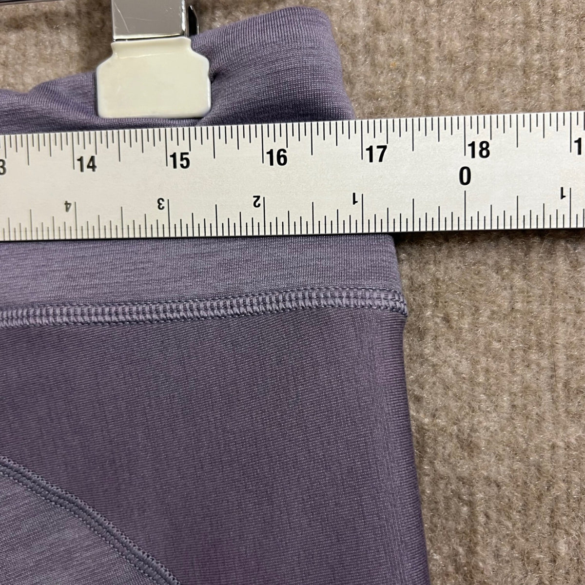 CALIA by Carrie Underwood XL Purple Activewear Cropped Leggings Zippers