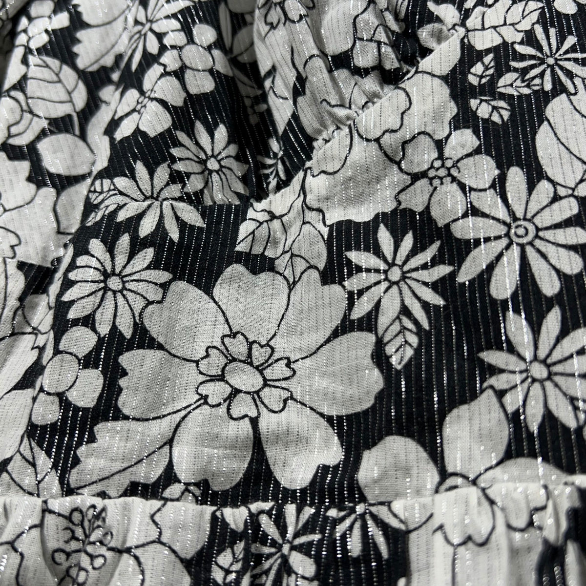 GAP Puff Sleeve V-Neck Floral Tiered Midi Dress Spring Mother's Day Capsule