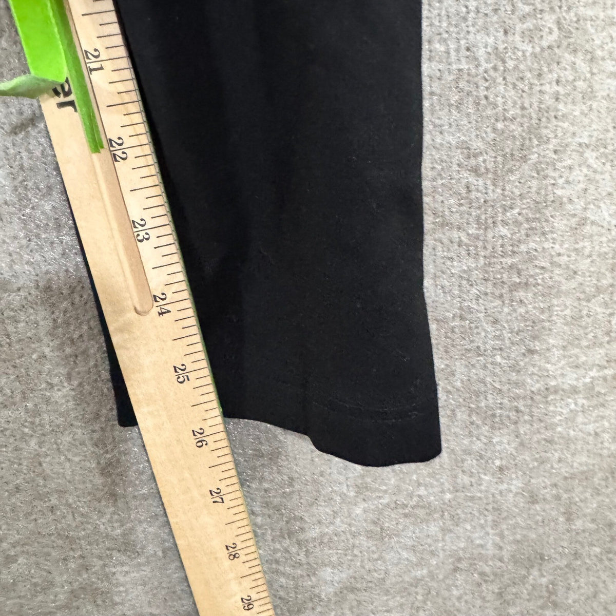Lysse Leggings Womens Large Black Studded Ankle Stretchy Minimalist