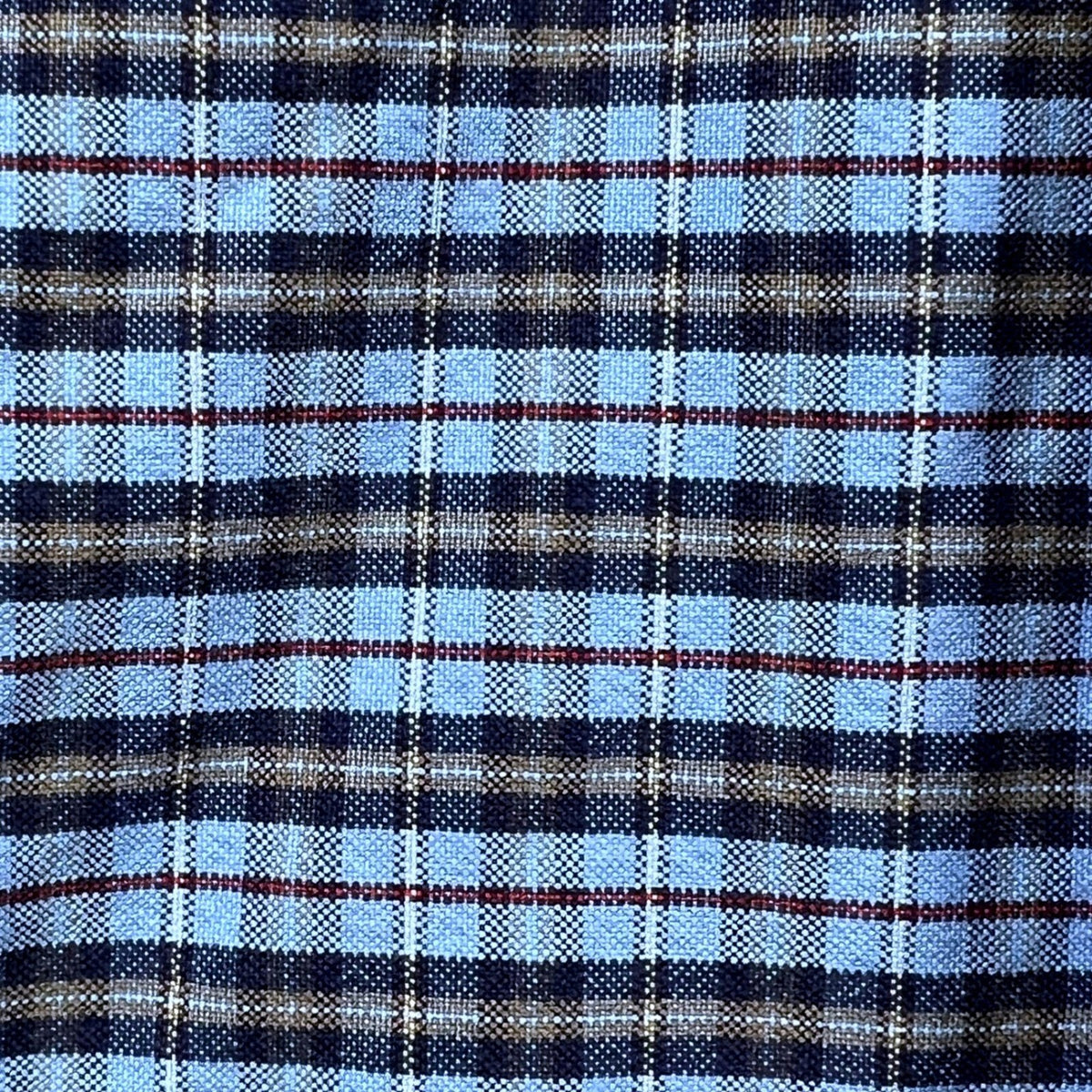 Alexander Julian Colours Plaid Button Down Shirt Men XL Blue Long Sleeve Cotton