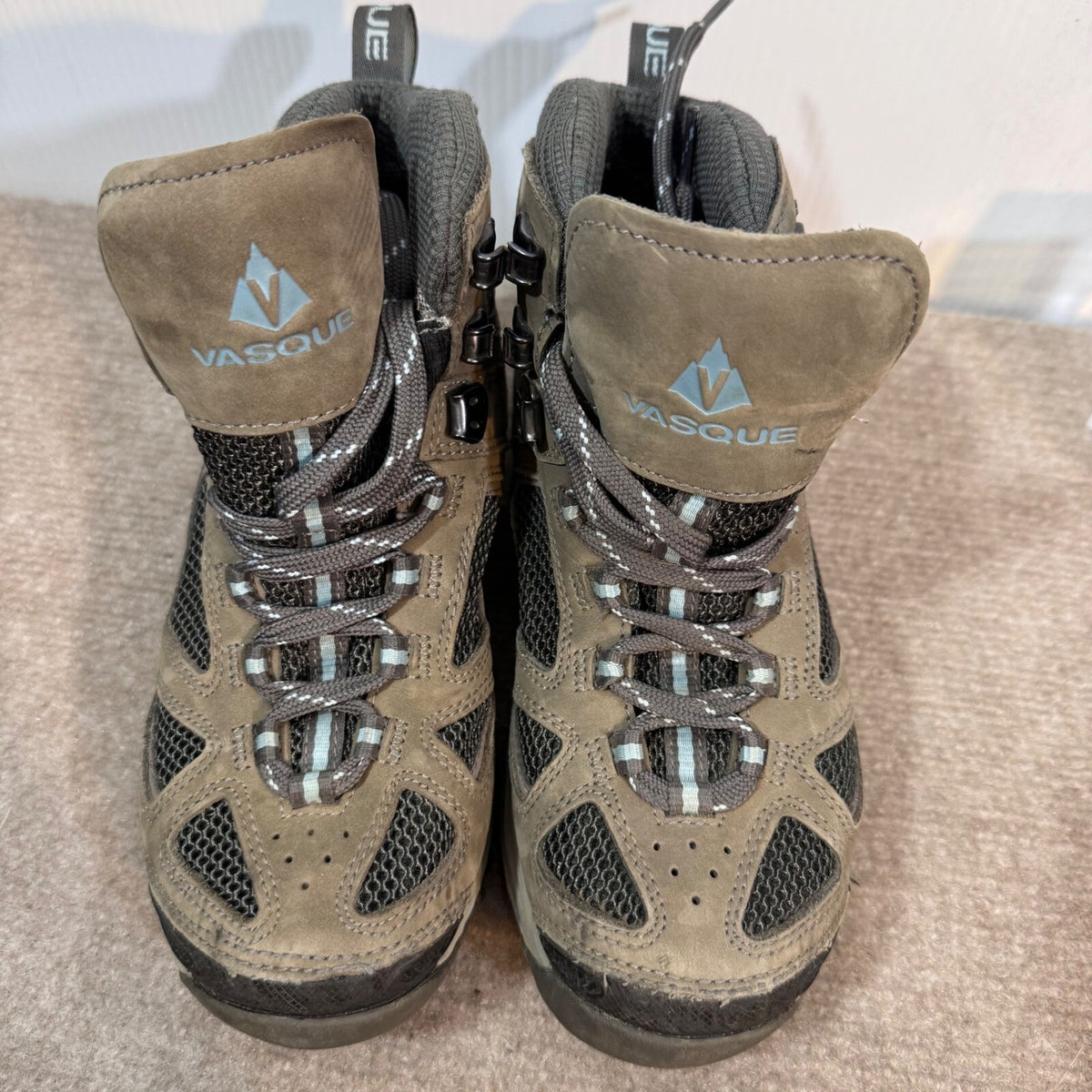 Vasque Hiking Boots Womens 6M Brown Gore-Tex Vibram Waterproof Gorpcore