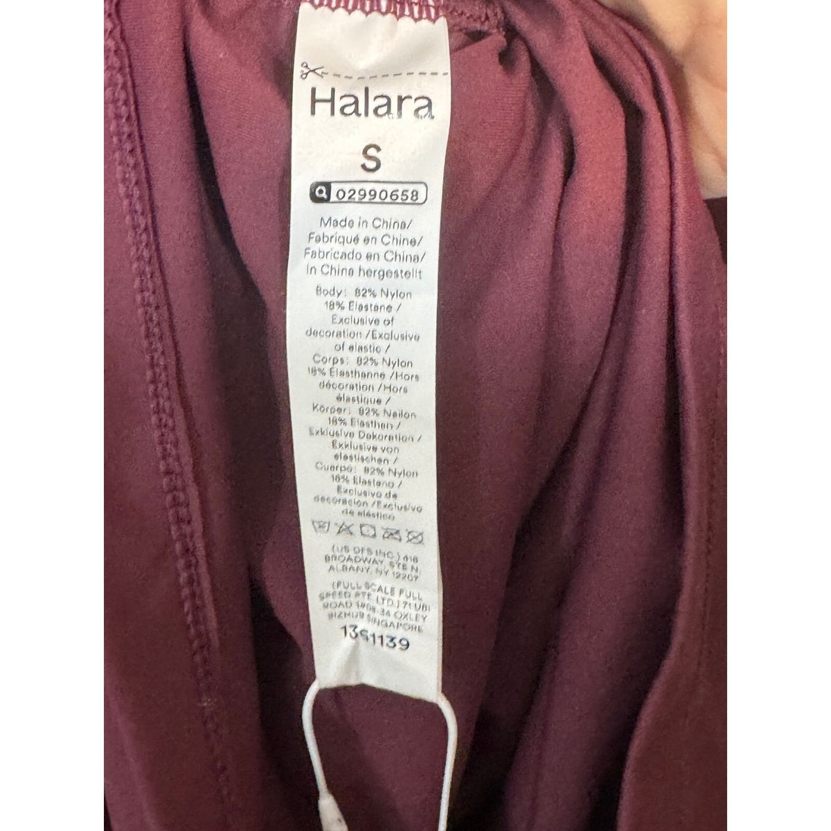 New Halara Ruched Bodycon Dress Women S Burgundy SoftlyZero Airy Athletic Chic