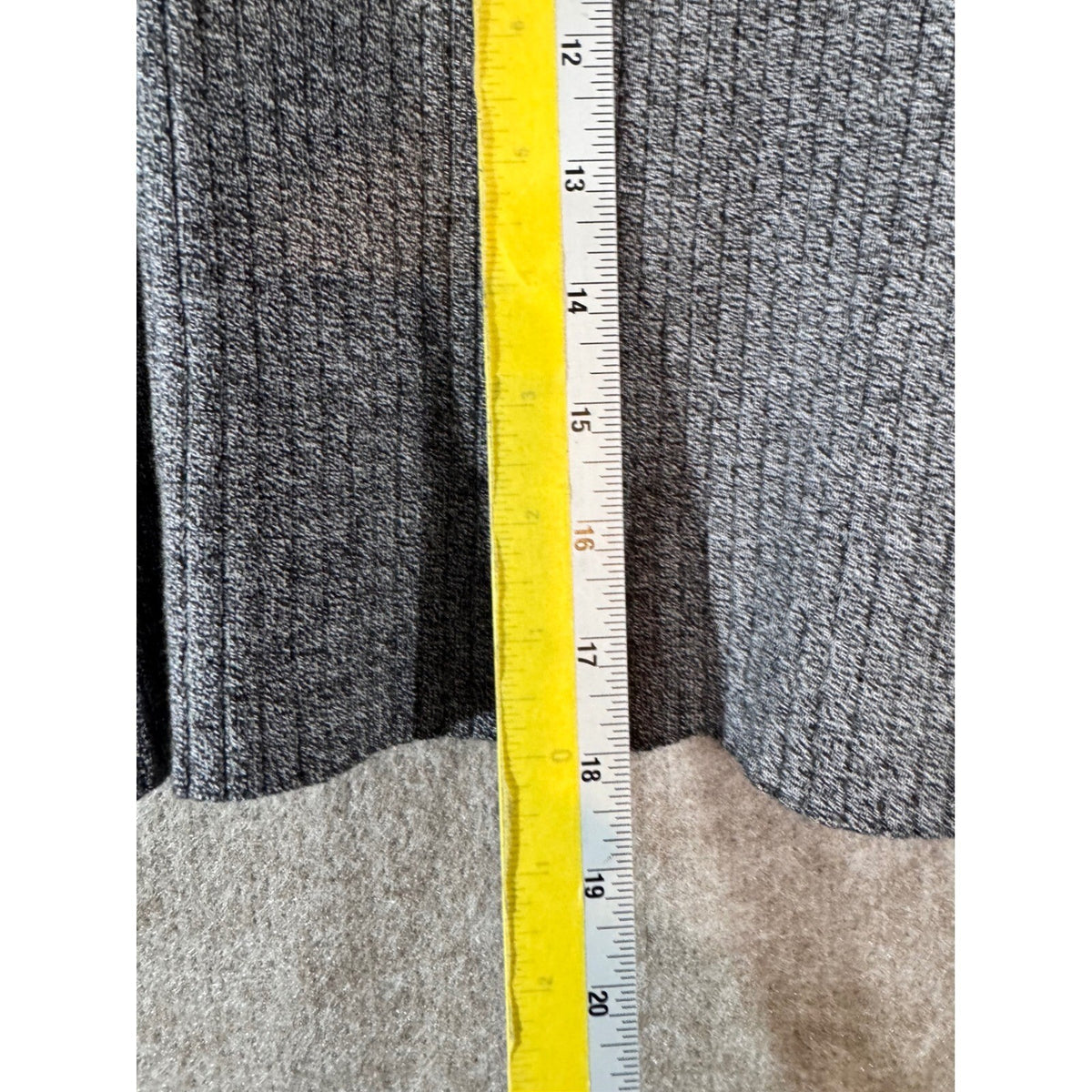 Wild Fable Ribbed V Neck Sweater Womens L Gray Long Sleeve Pullover Knit