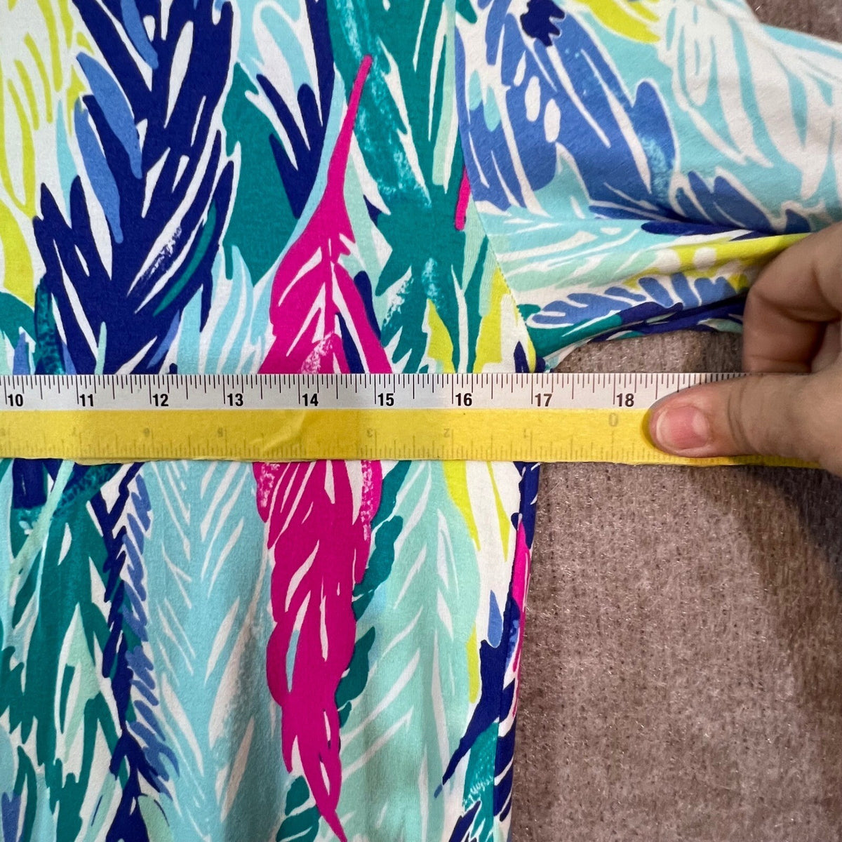 Lilly Pulitzer Tunic Dress Women Medium Light as a Feather Sophie Preppy Coastal
