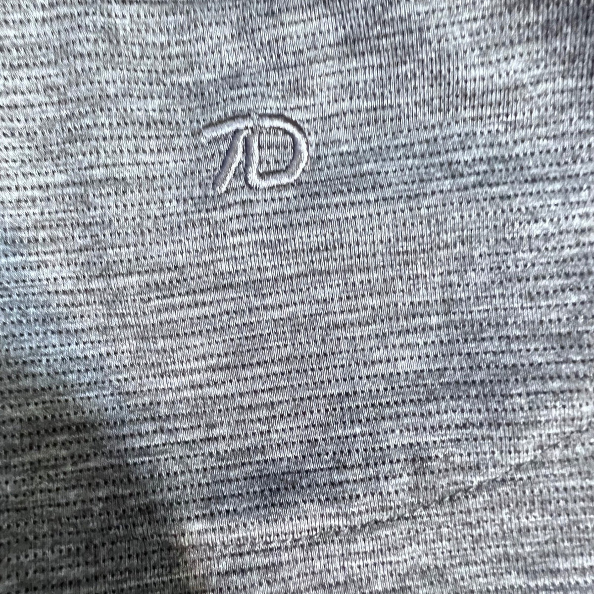 7 Diamonds Gautier Polo Shirt Mens XXL Grey Heathered Short Sleeve Performance