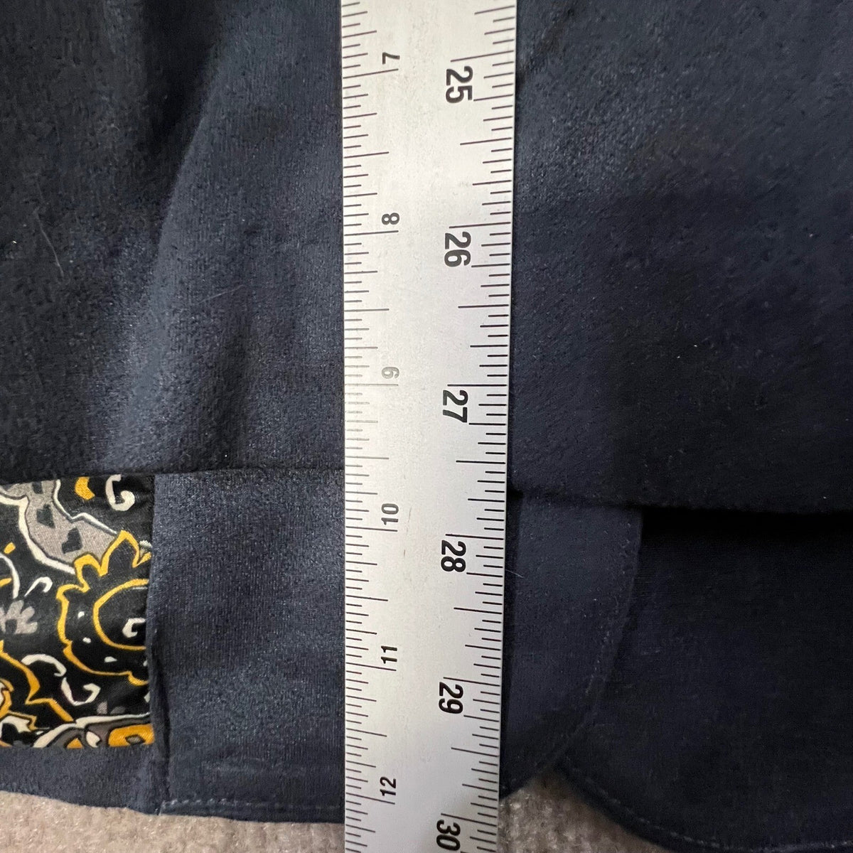 Isaac Mizrahi LIVE! Black Faux Suede Blazer Jacket 3XP Paisley Lining