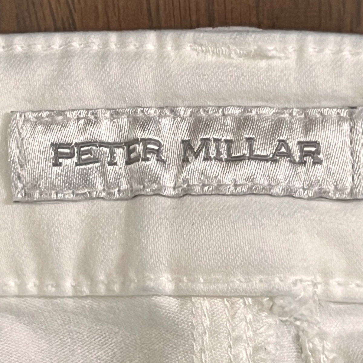 Peter Millar Skinny Jeans Womens 30 White Stretchy Minimalist