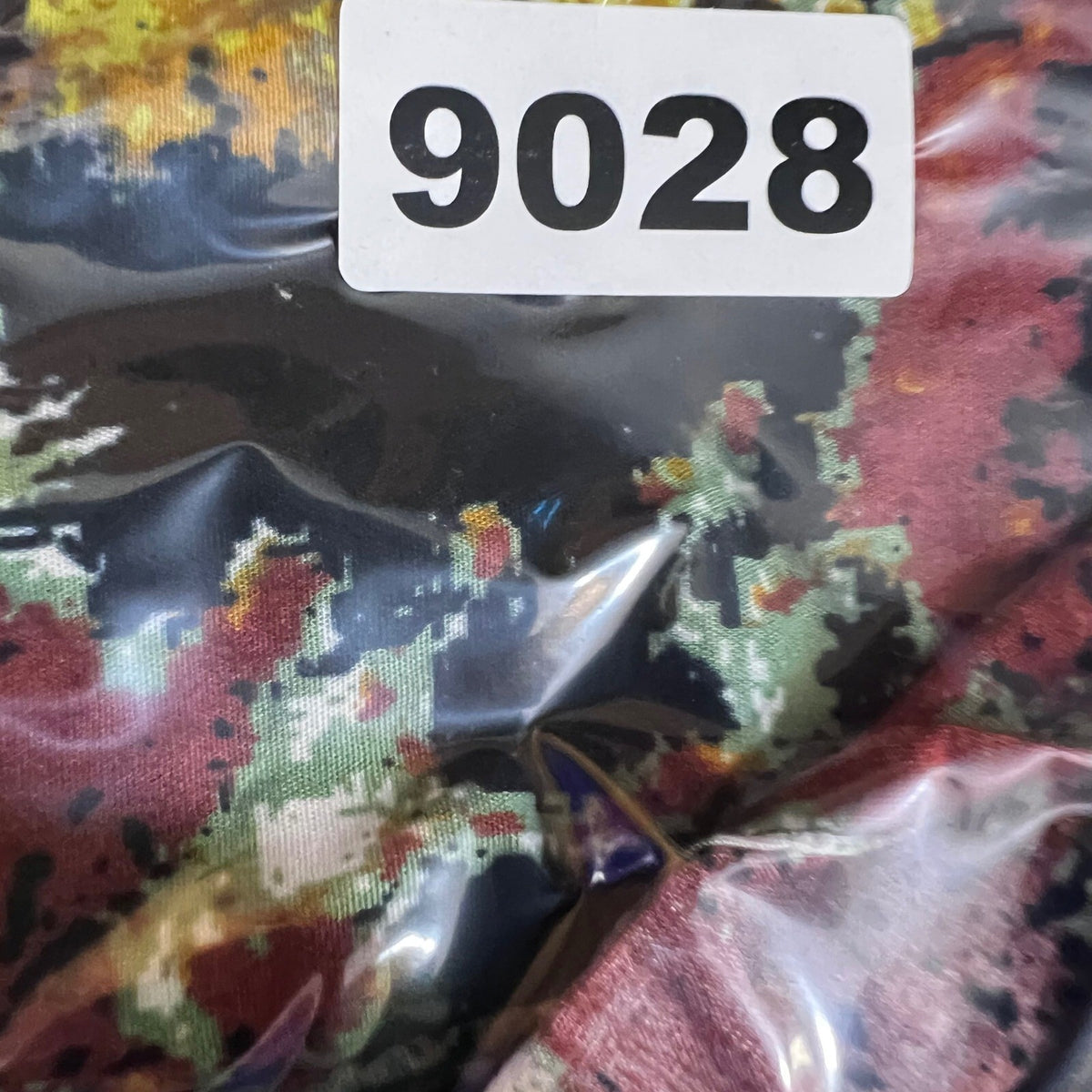 Abstract Forest Landscape AOP Fit & Flare Dress Women M Sleeveless Artsy Nature