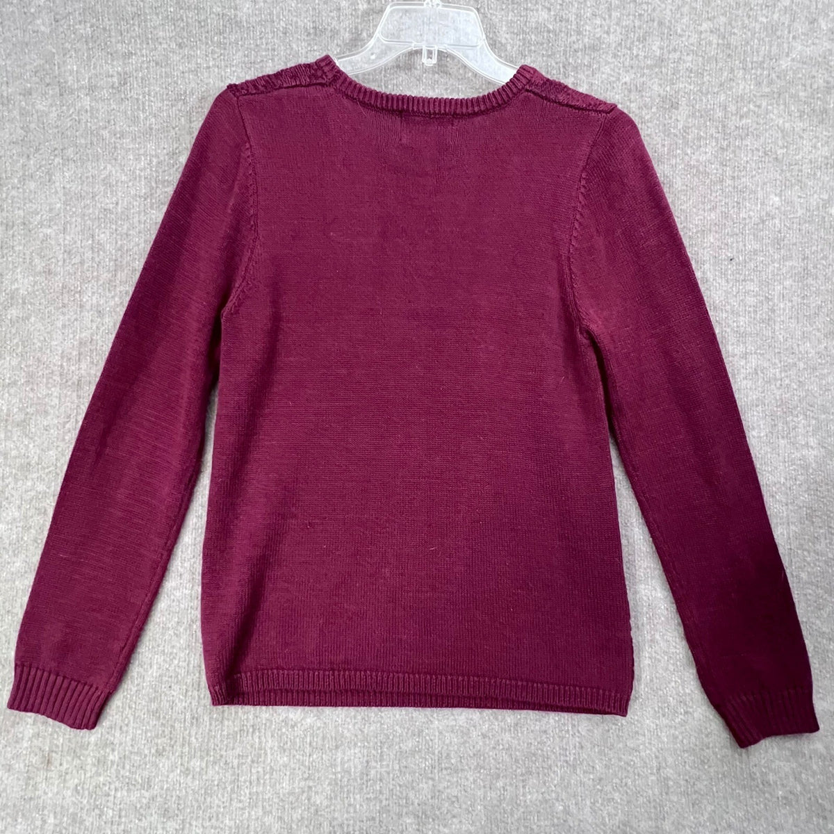 Absolutely Creative Worldwide Stitch Fix Burgundy Knit Sweater - L