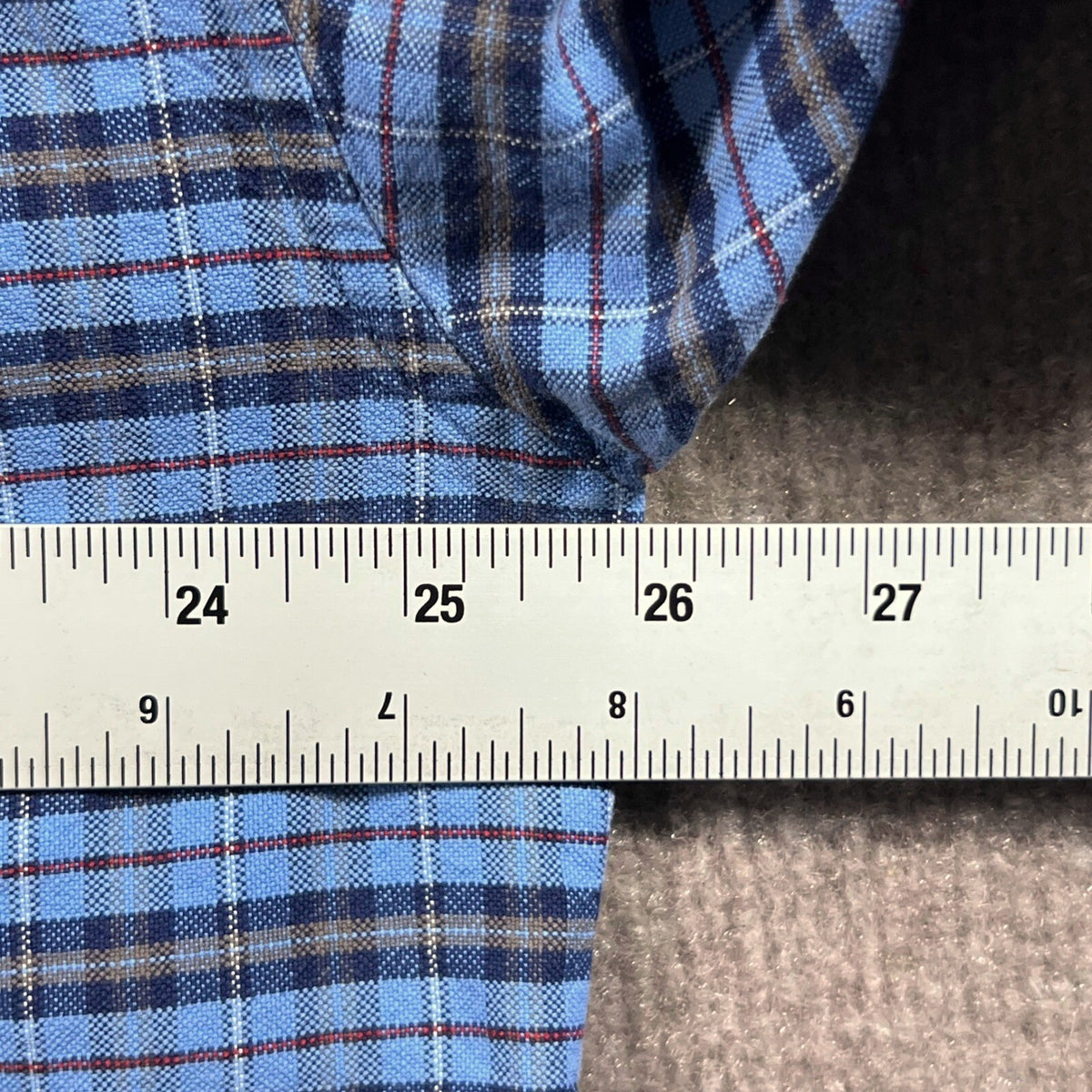 Alexander Julian Colours Plaid Button Down Shirt Men XL Blue Long Sleeve Cotton