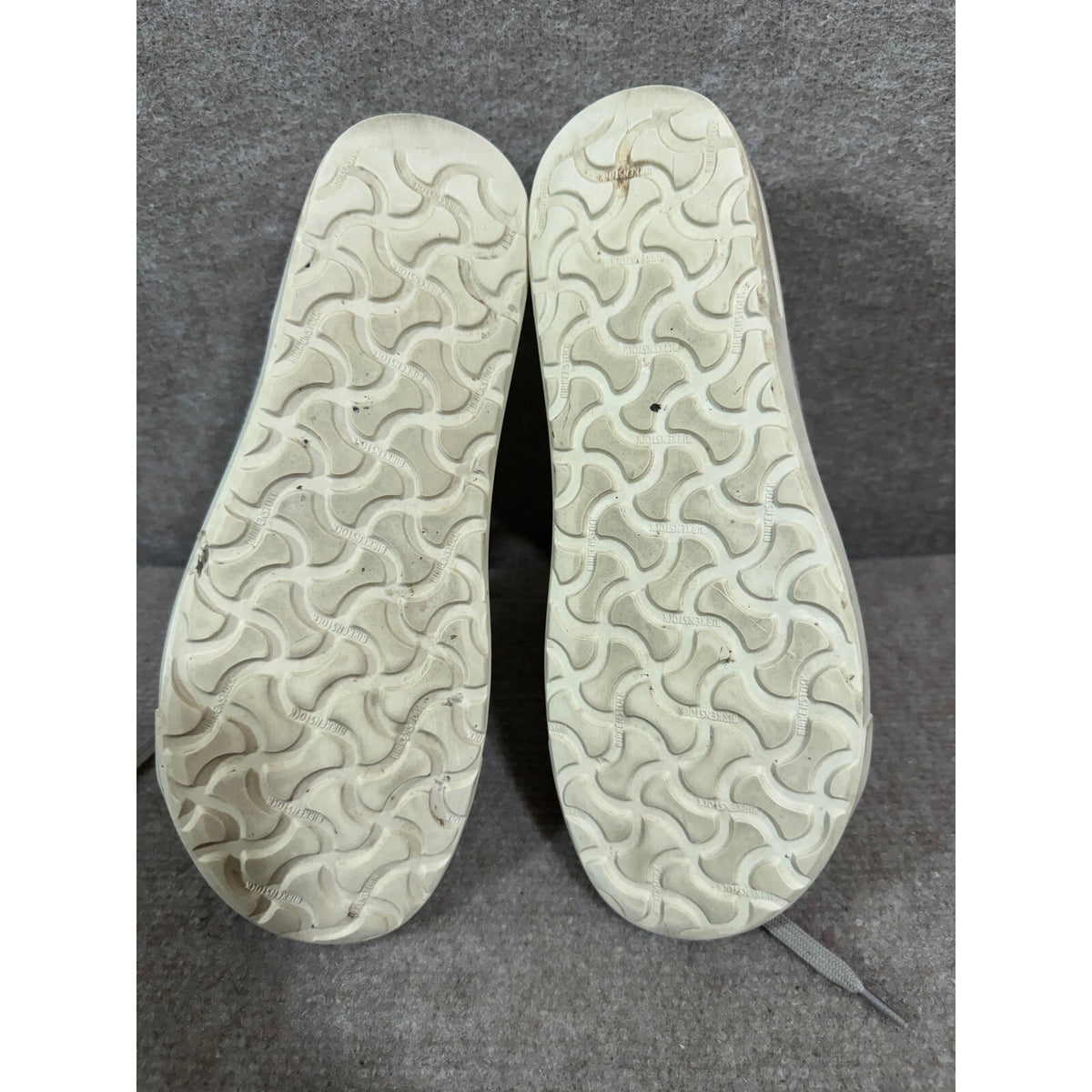 Birkenstock Bend Low Sneakers Women 9 Grey Suede Canvas Comfort Casual Gorpcore