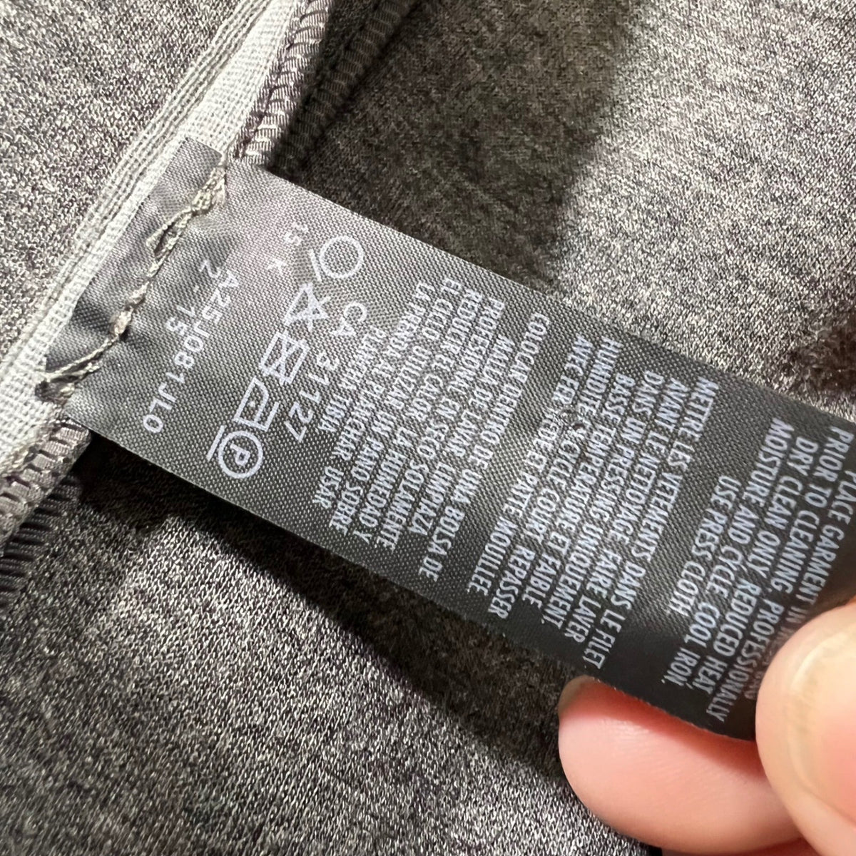 Donna Karan New York Blazer Women Size 2 Gray Double Breasted Minimalist