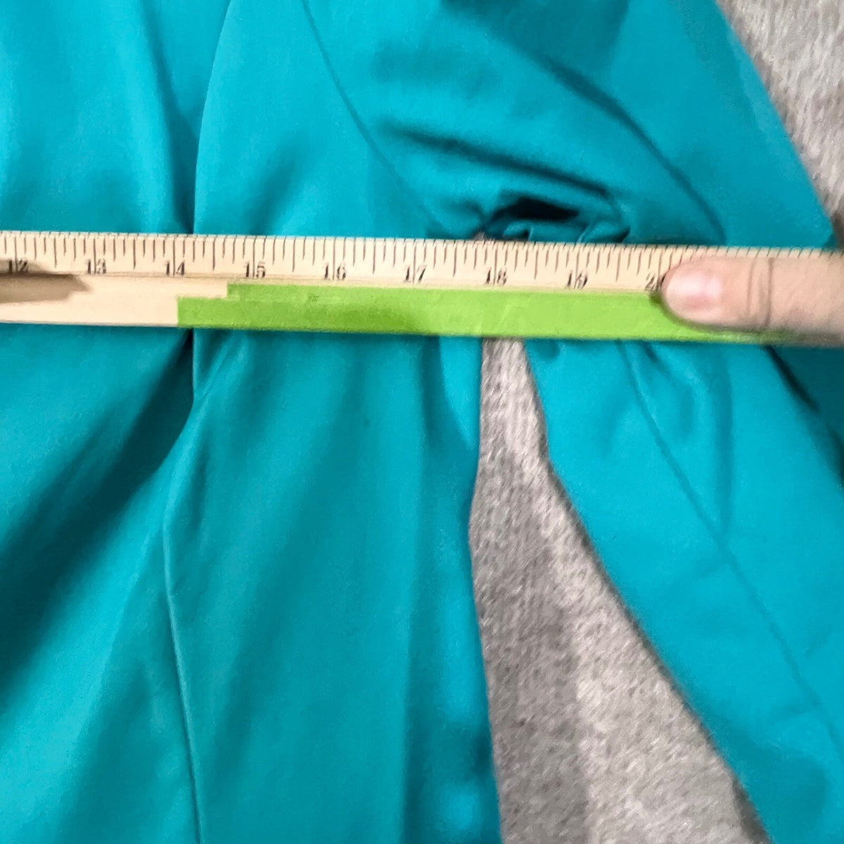 Show Me Your Mumu Ezra Blazer Womens Medium Teal Suiting Stretchy Minimalist