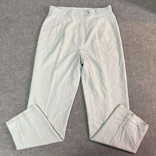 Nygard Collection Women’s Dress Pants Size 12 Beige Neutral Career 32x31