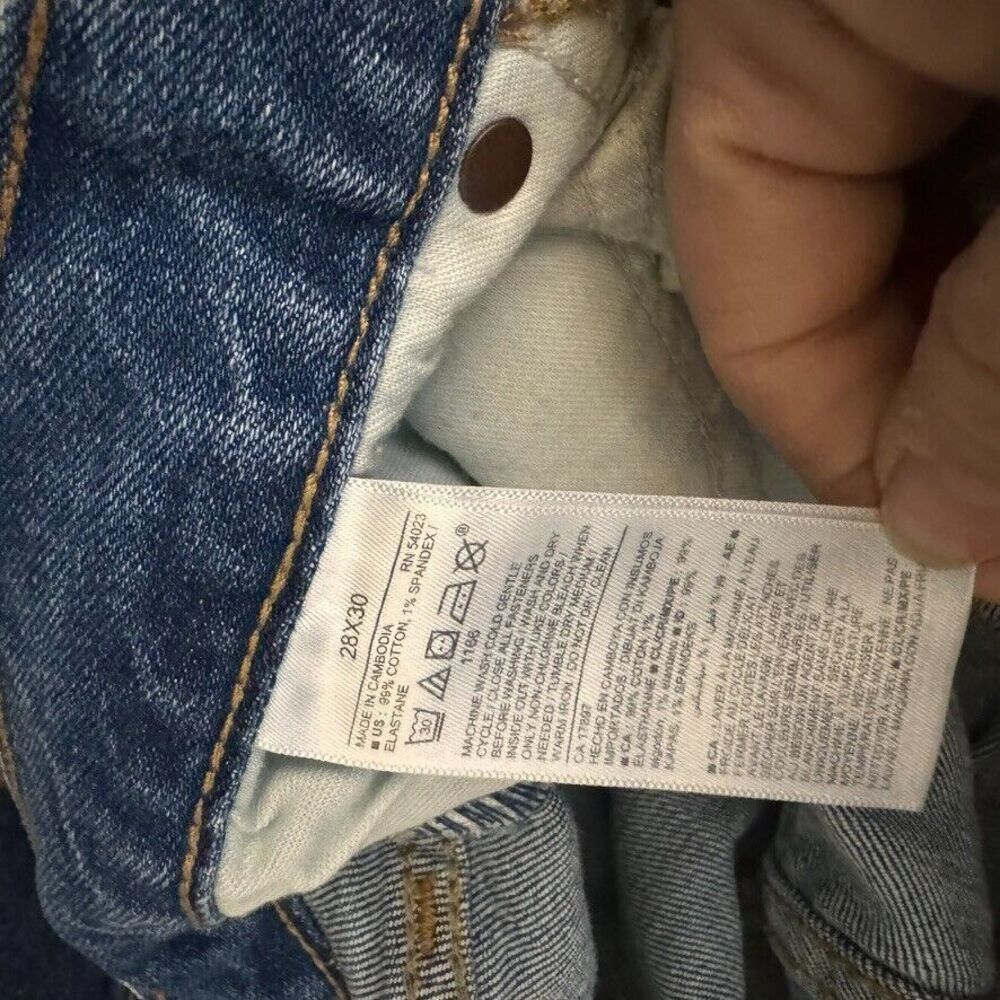 Old Navy Women's Jeans Size 28/30 Boot Cut Denim Pair Classic Casual