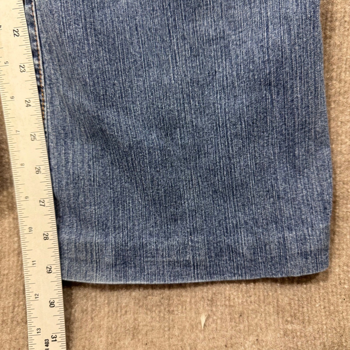 Moto Blues Jeans Girls women 8 Flared Embroidered Word Art Denim Pants