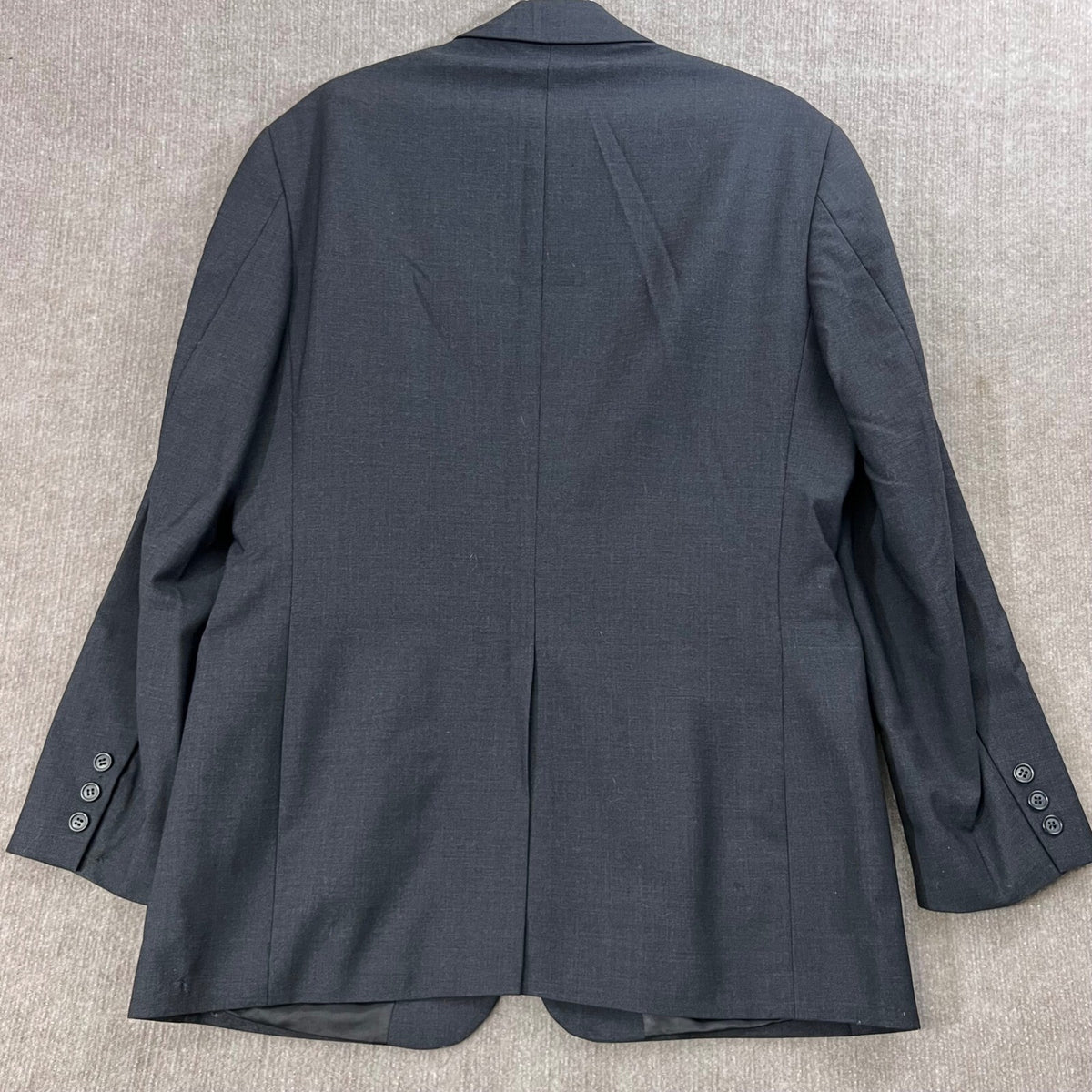 Brooks Brothers Brooksease Sport Coat Blazer 40R Wool Blend Gray Two Button