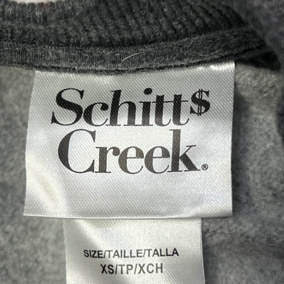 Schitts Creek Welcome to TV Show Sweatshirt Gray XS Fan Apparel