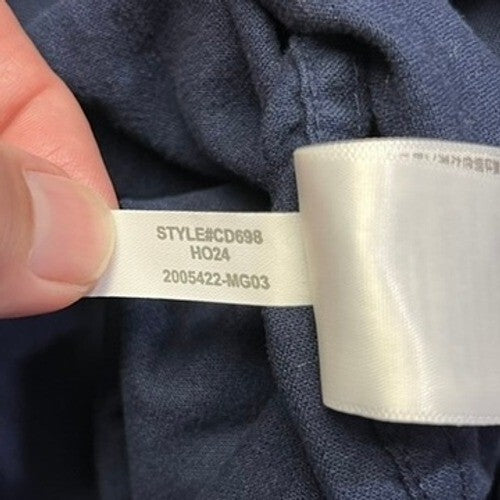 J Crew Mens XXL Button Down Long Sleeve Everyday Casual Shirt Blue