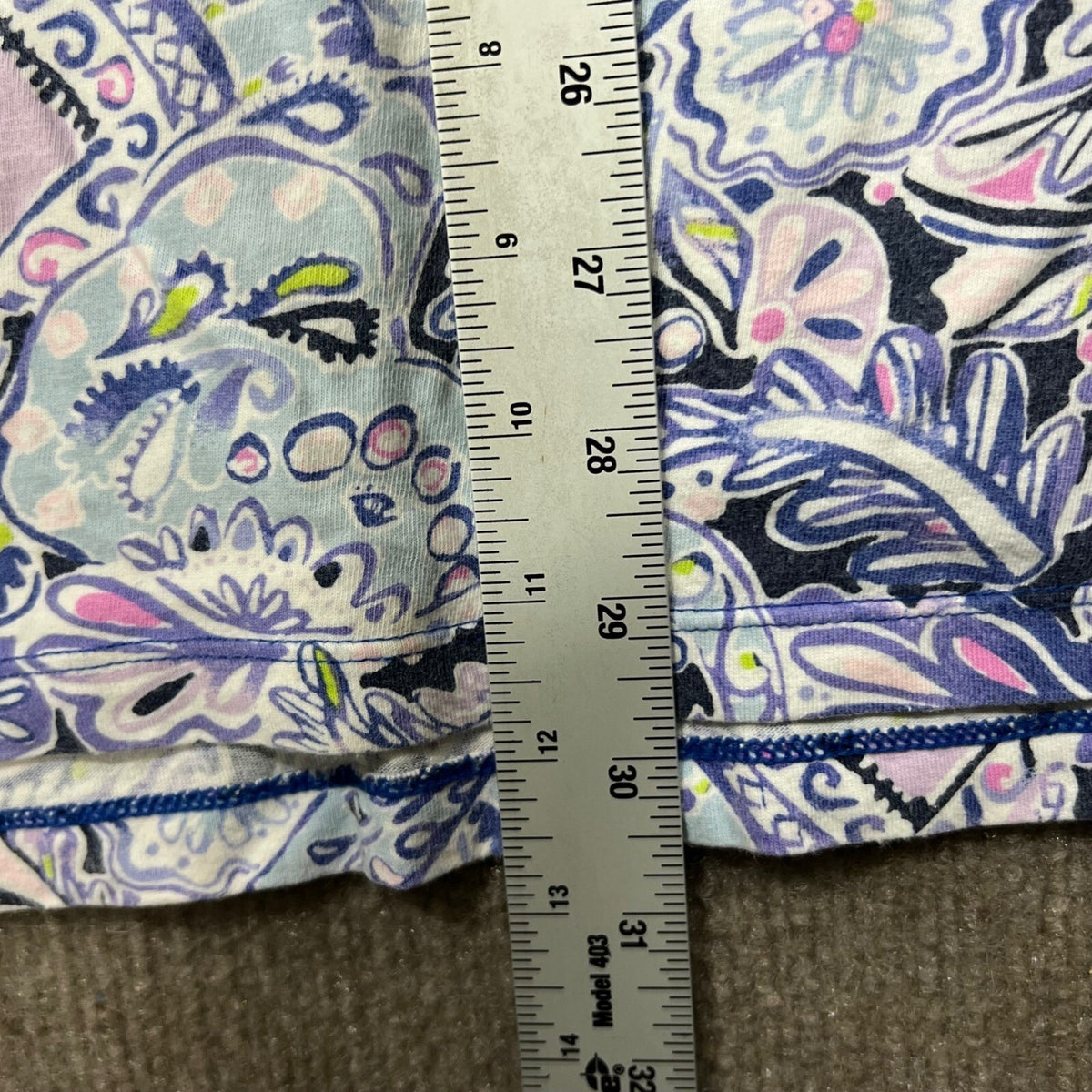 Lilly Pulitzer 100% Cotton Shift Dress Namastay In The Jungle Bay M