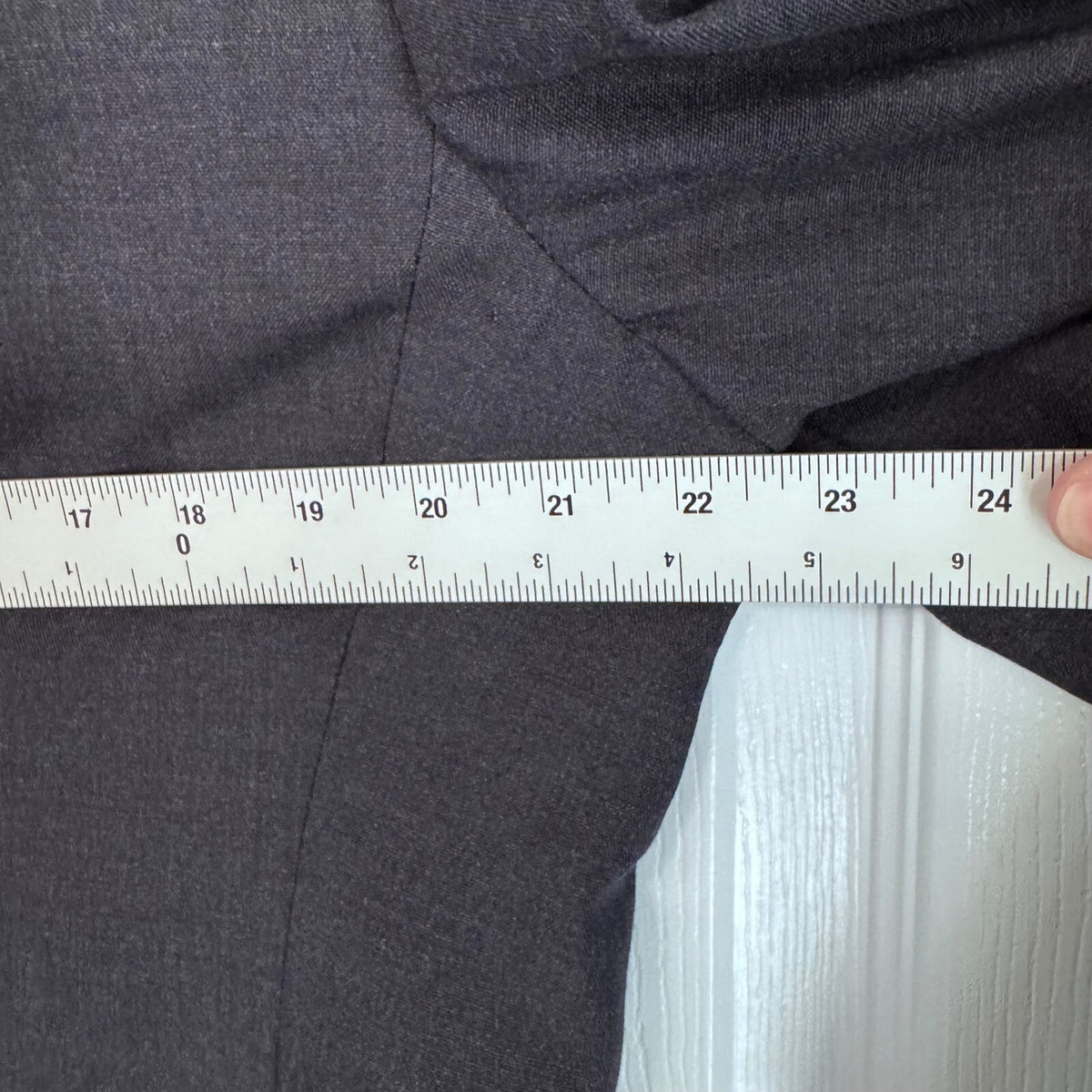 Vintage Christian Dior Monsieur 42R Navy Wool Blazer Two Button Jacket Ventless