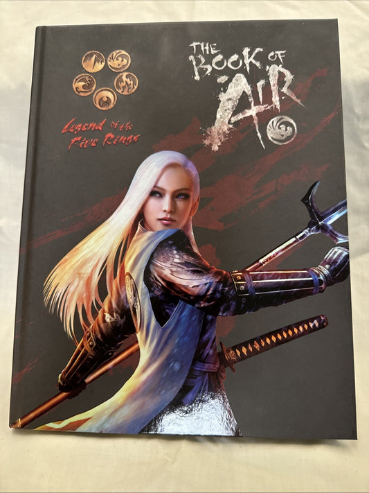 L5R RPG 4th Ed The Book of Air HC NM Hardcover Oop HTF Legend Of The Five Rings