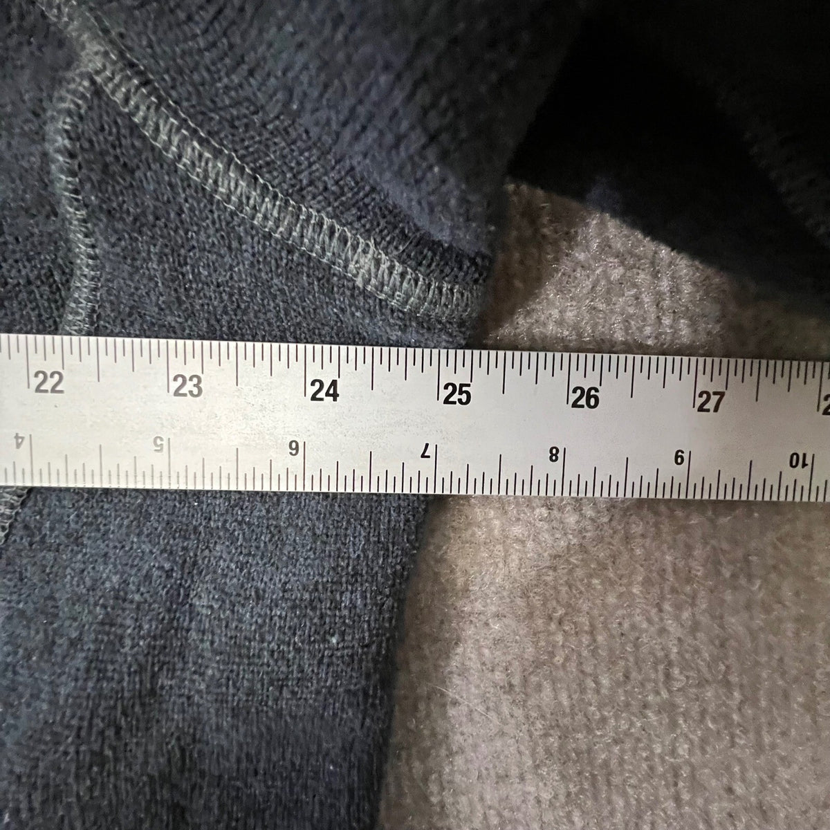 The North Face Mens XXL Gray Fleece Pullover Quarter Zip Sweater
