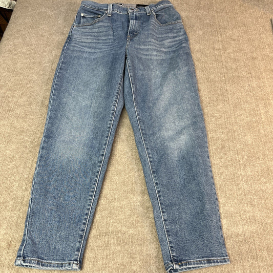 Levi's SilverTab Mom Jeans Medium Wash High Rise Womens Blue Jeans 28x27 (26x24)