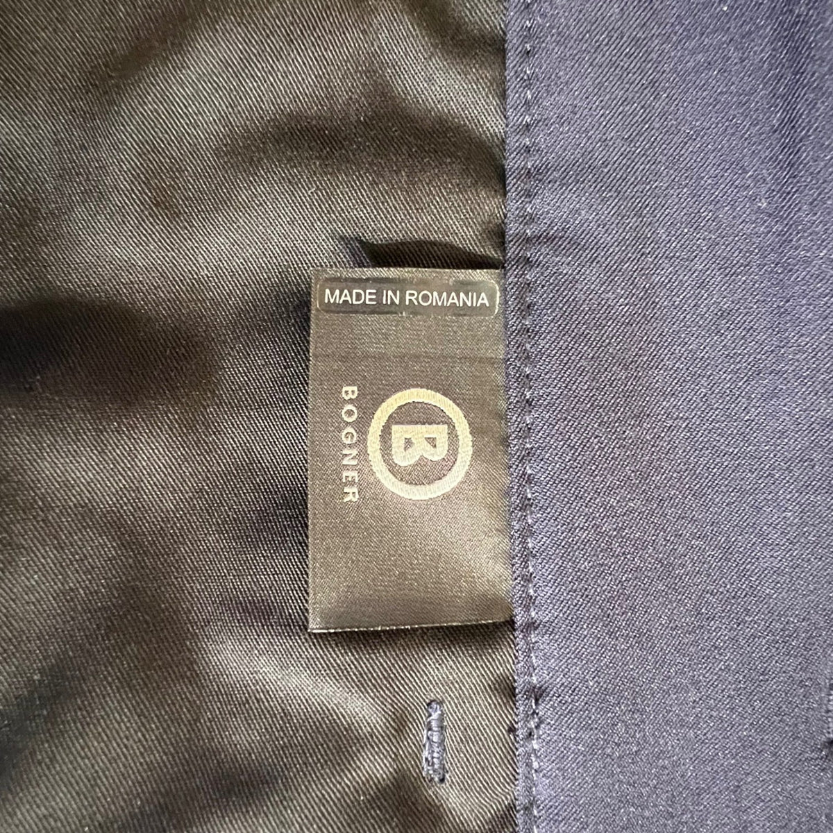 Bogner Sport Golf Pants Womens 6 Navy Blue Stretch Performance Zip Pocket