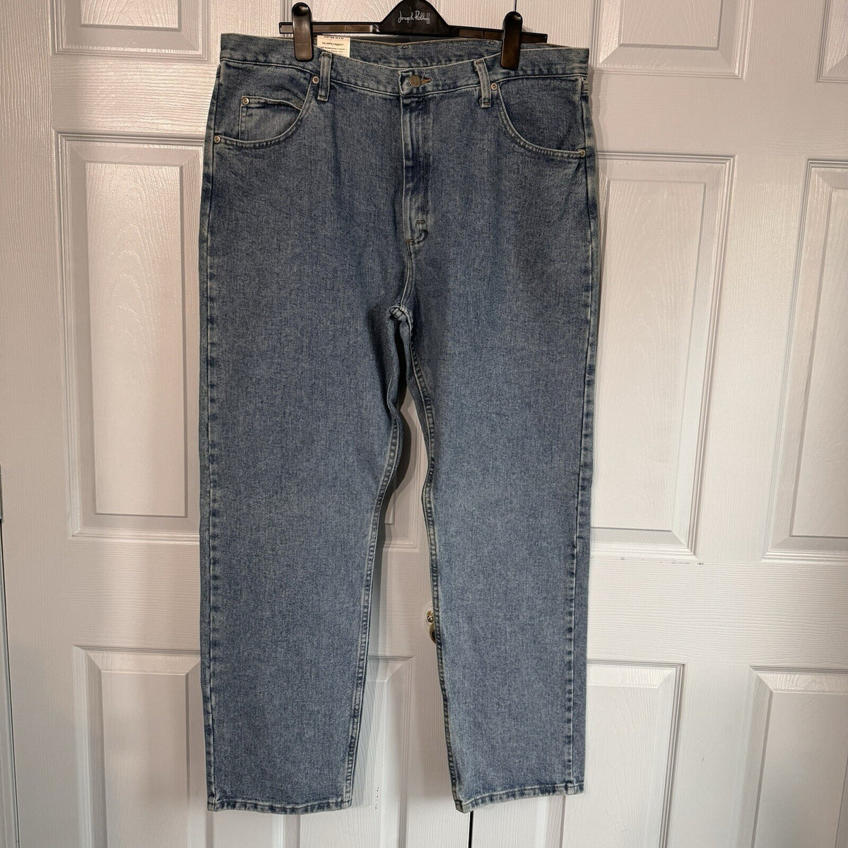 Wrangler Five Star Relaxed Fit Jeans Mens 40x32 Blue Denim Workwear Gorpcore