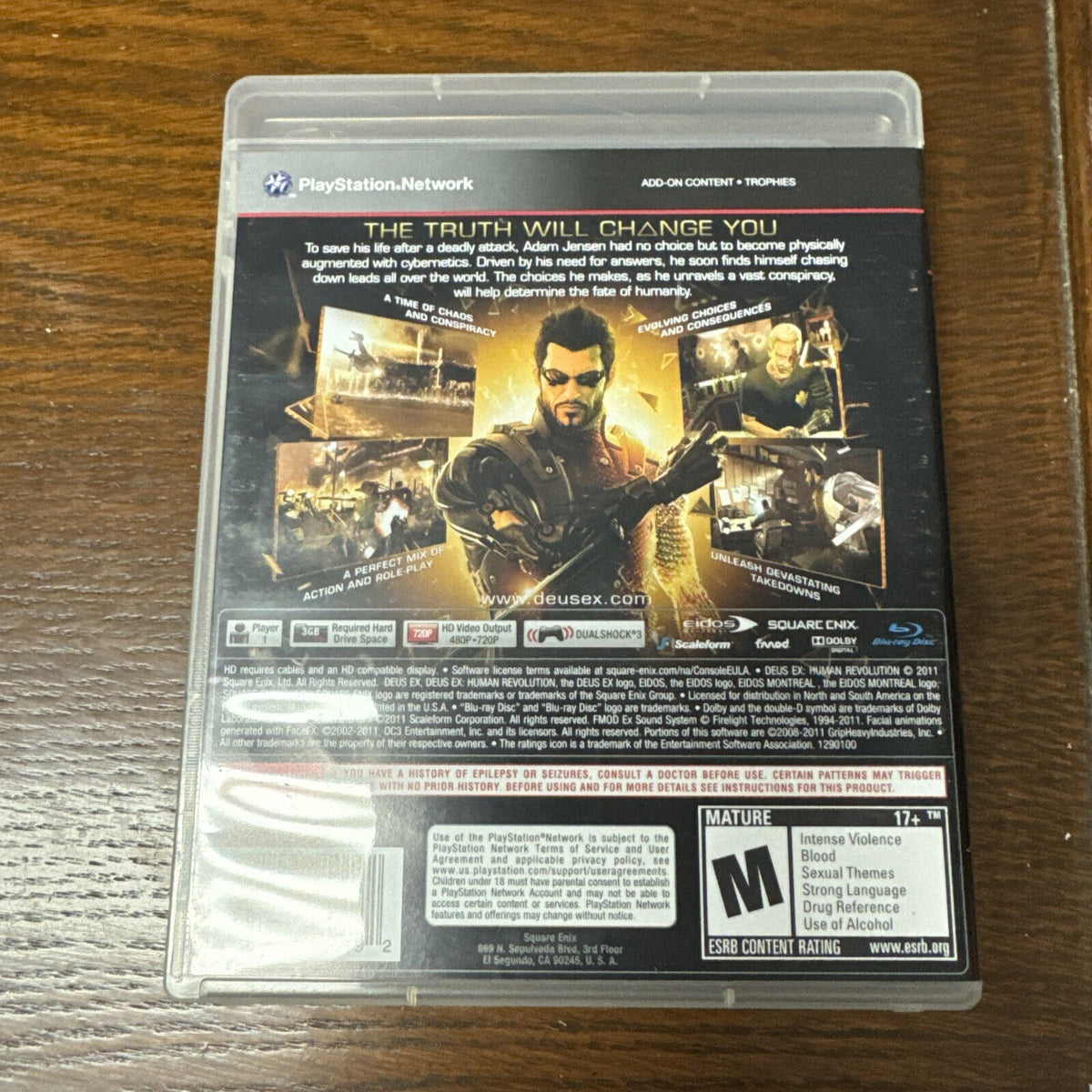 Deus Ex: Human Revolution - Sony PlayStation 3/PS3 - Brand New & Sealed