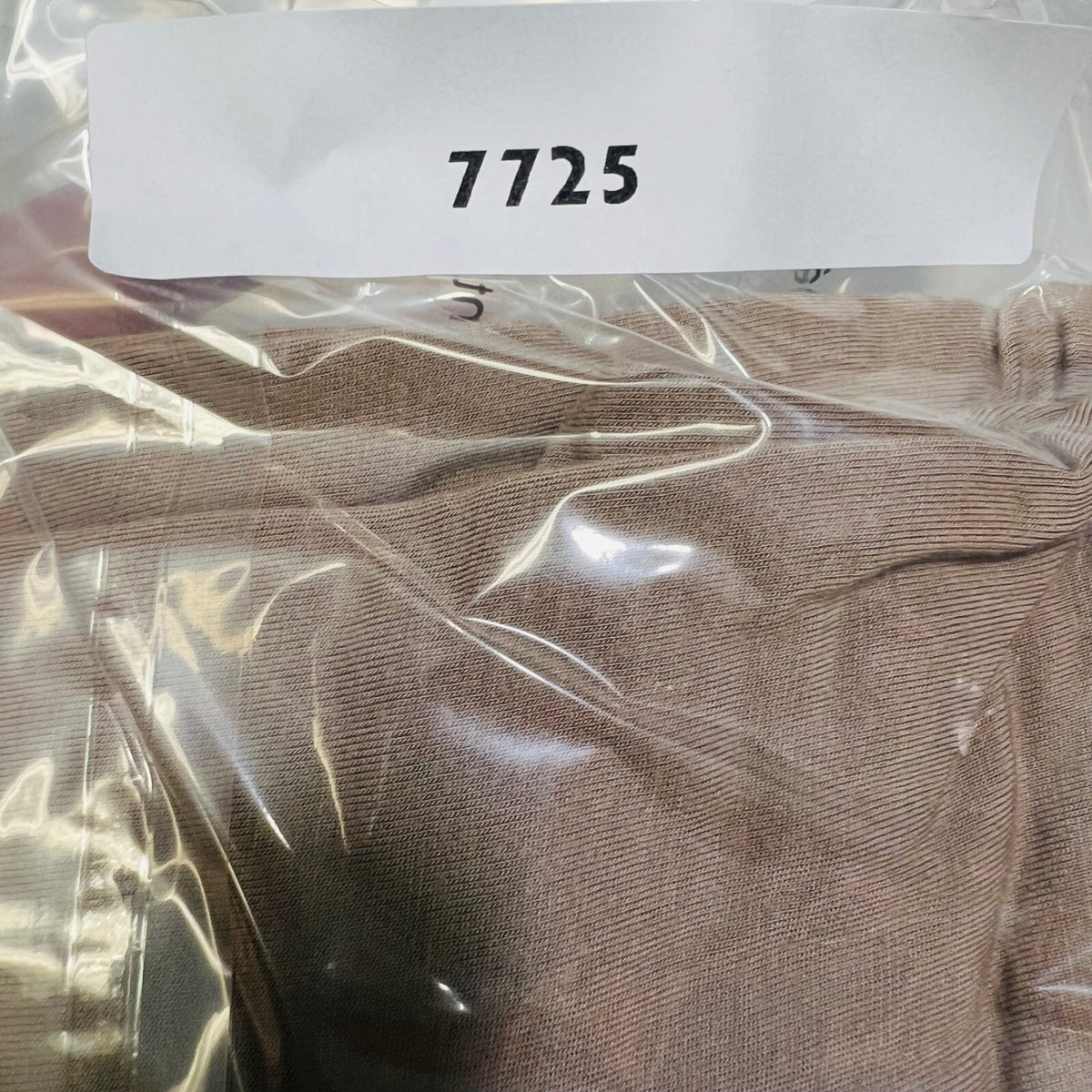Chelsea Theodore Beige Bamboo Spandex Long Sleeve Oversized Top XS